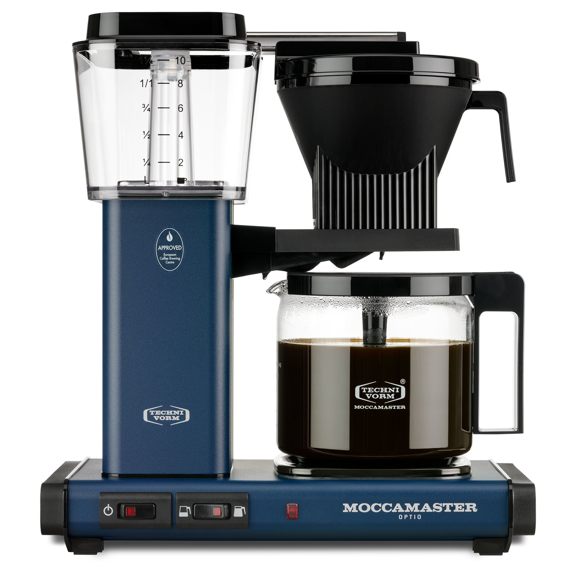 Moccamaster Optio kaffemaskine 1,25 liter midnight blue