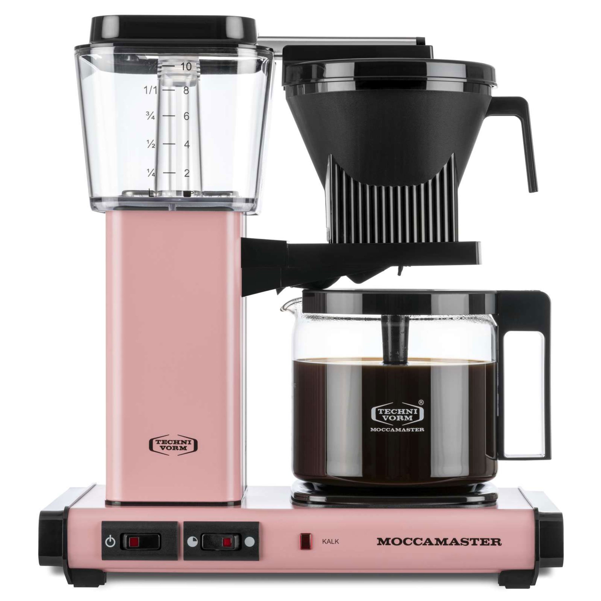 Läs mer om Moccamaster Optio kaffebryggare 1,25 liter, pink