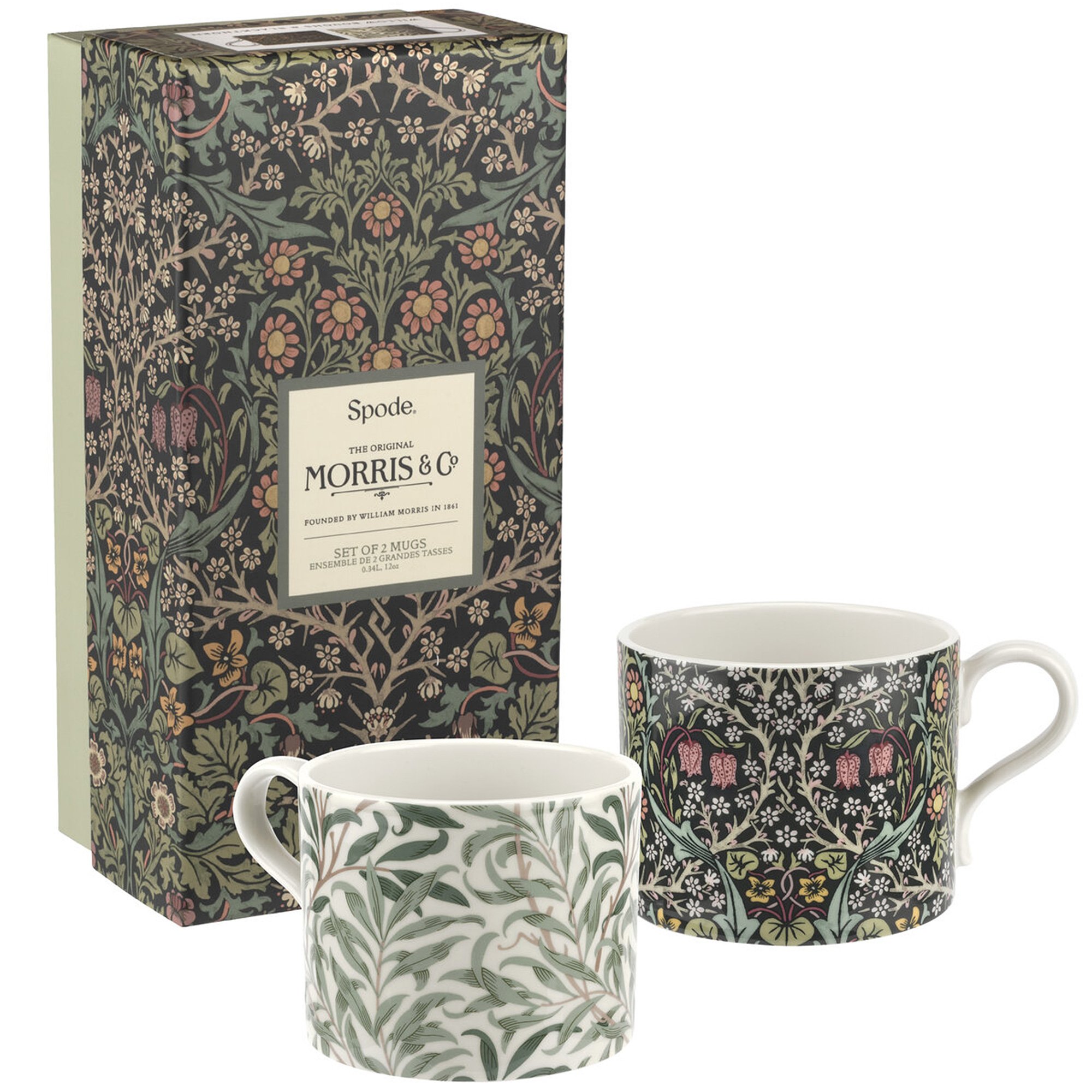 Morris and Co. Mugg 2 st. willow bough + blackthorn