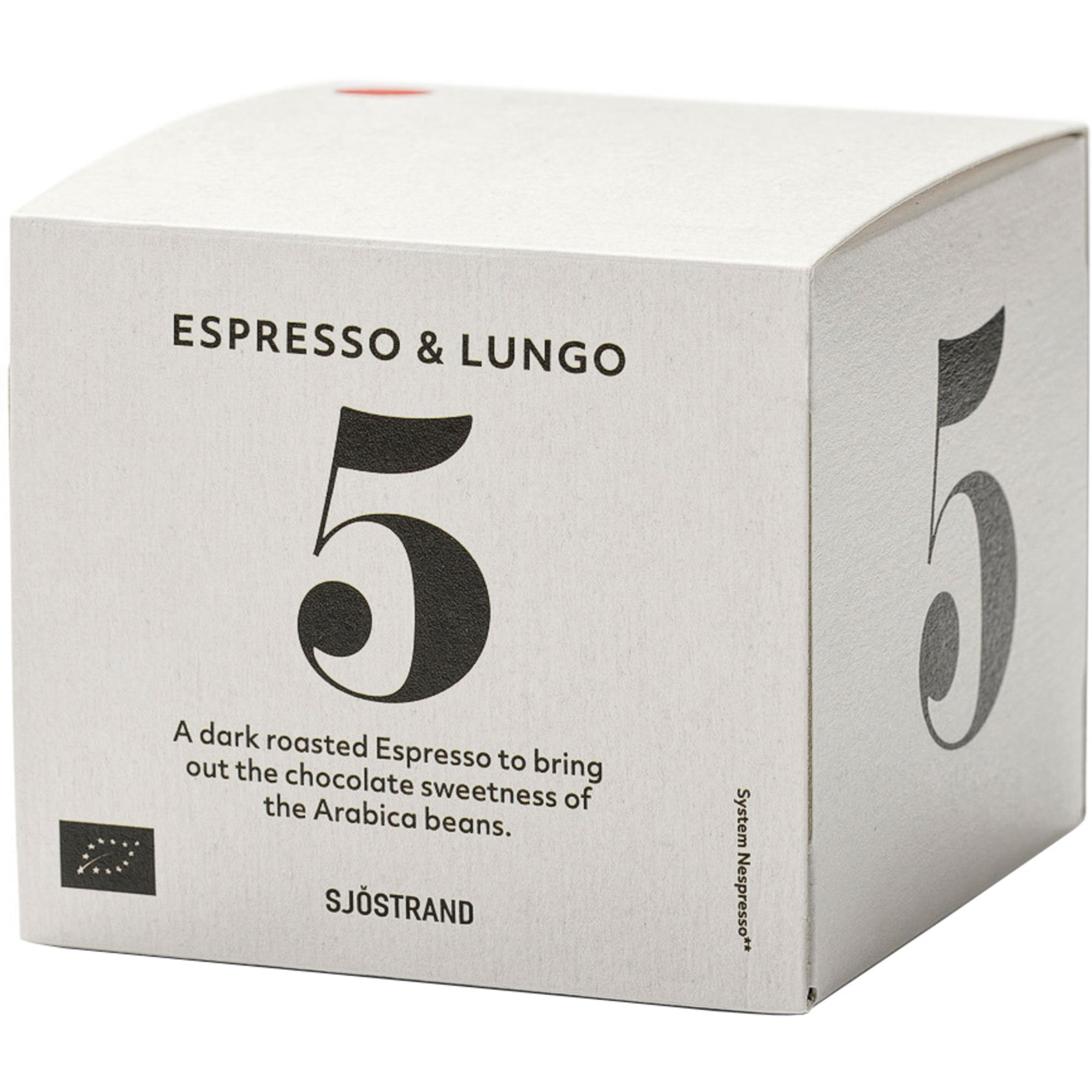 Sjöstrand N°5 Espresso & Lungo kaffekapsler 10 stk.