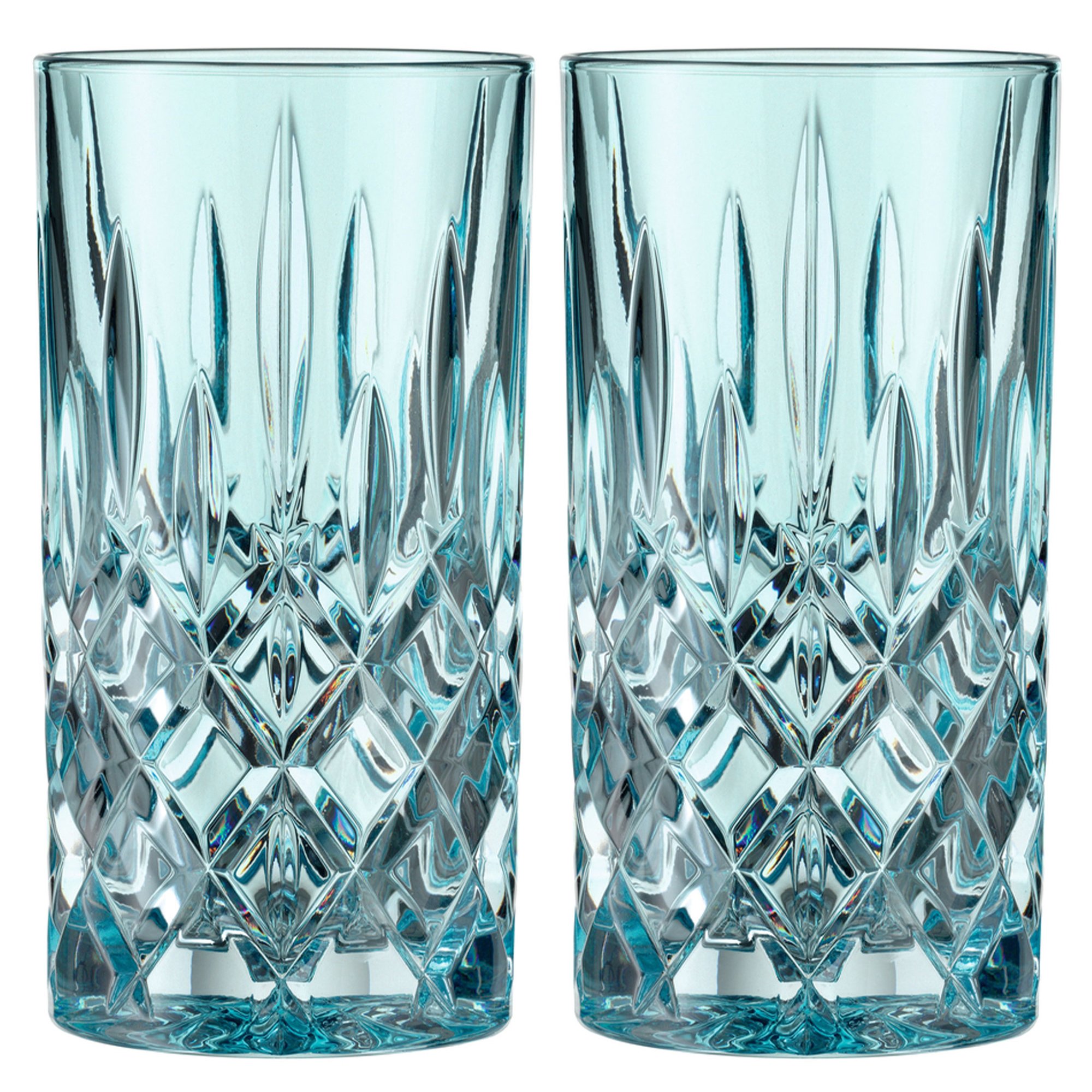 Nachtmann Noblesse longdrinkglass, aqua, 2 stk Longdrinkglass