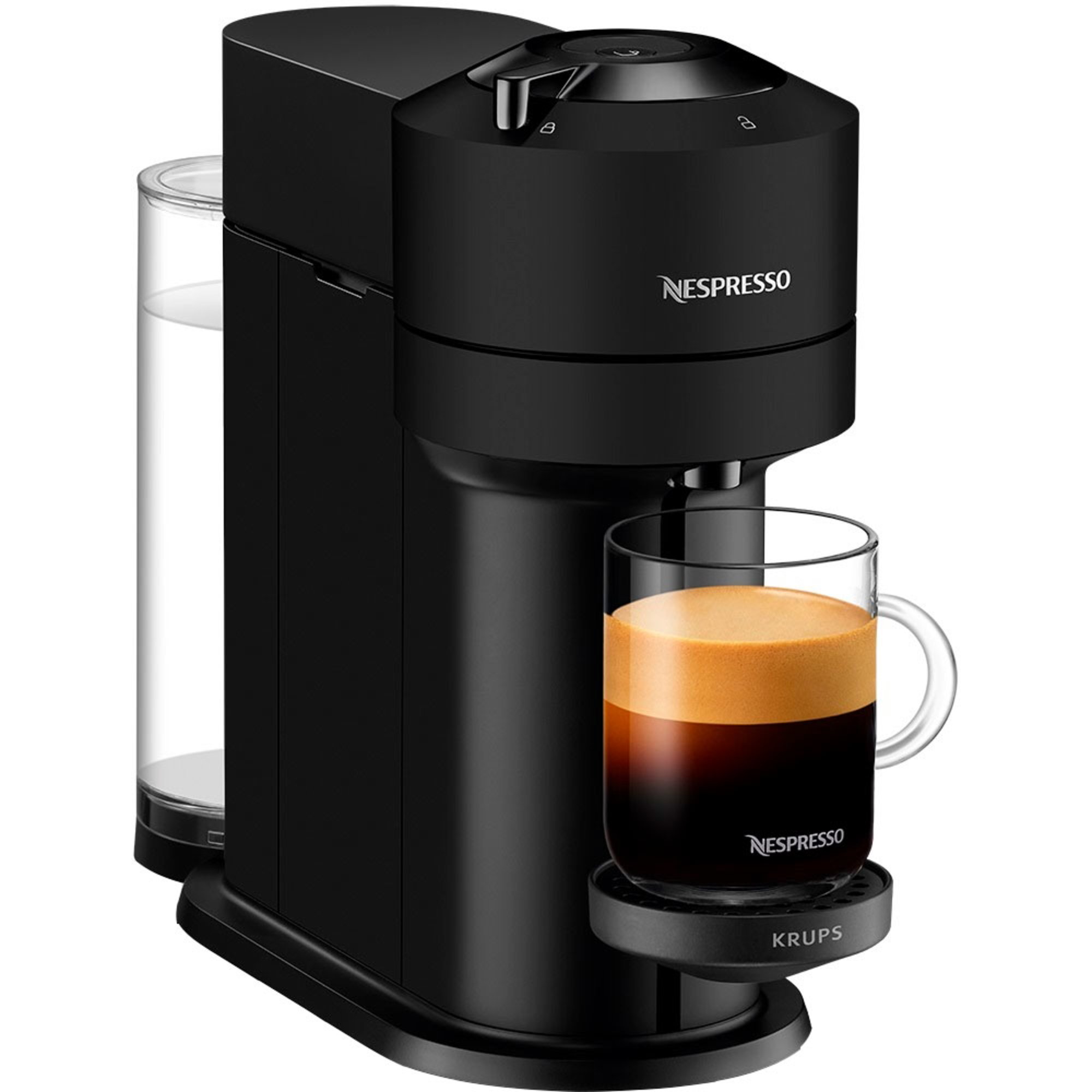 Nespresso Vertuo Next kaffemaskine, 0,6 liter, mat sort
