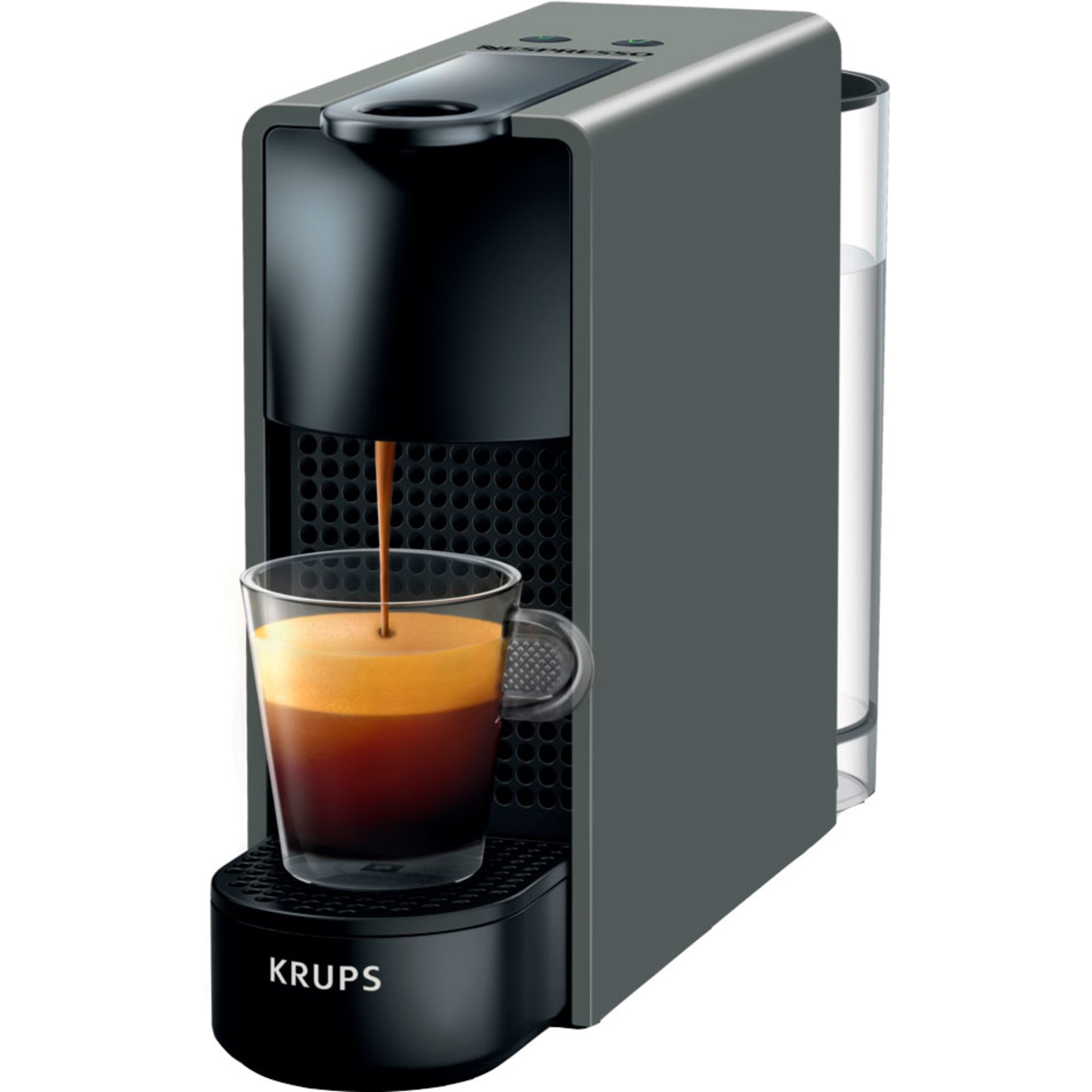 Läs mer om Nespresso Essenza Mini kaffemaskin, 0,6 liter, grå