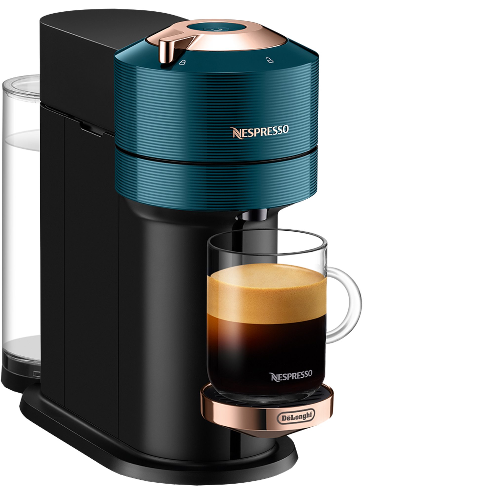 Nespresso Vertuo Next Premium kaffemaskine, 1 liter, teal
