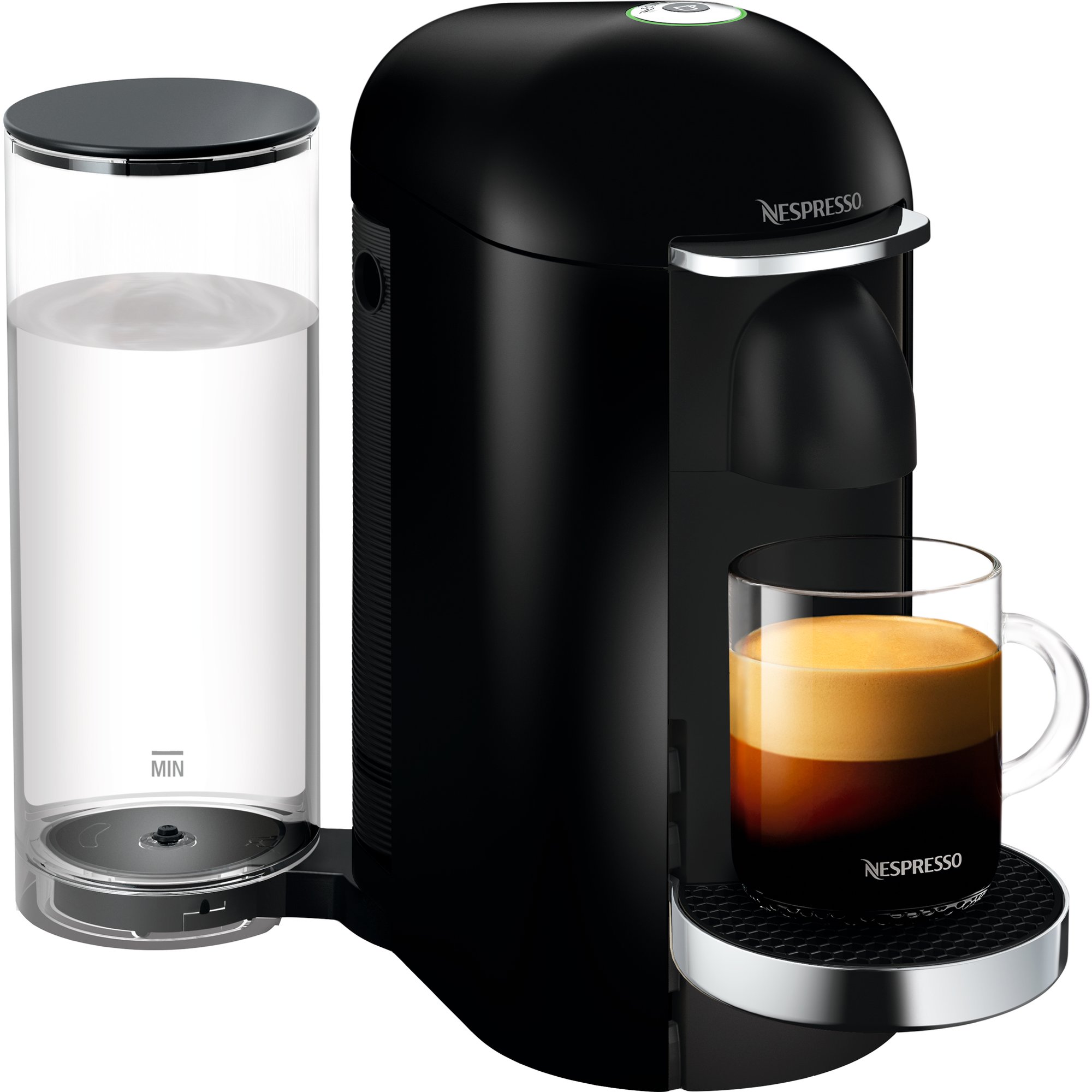 Nespresso Vertuo Plus kaffemaskine, 1,8 liter, sort
