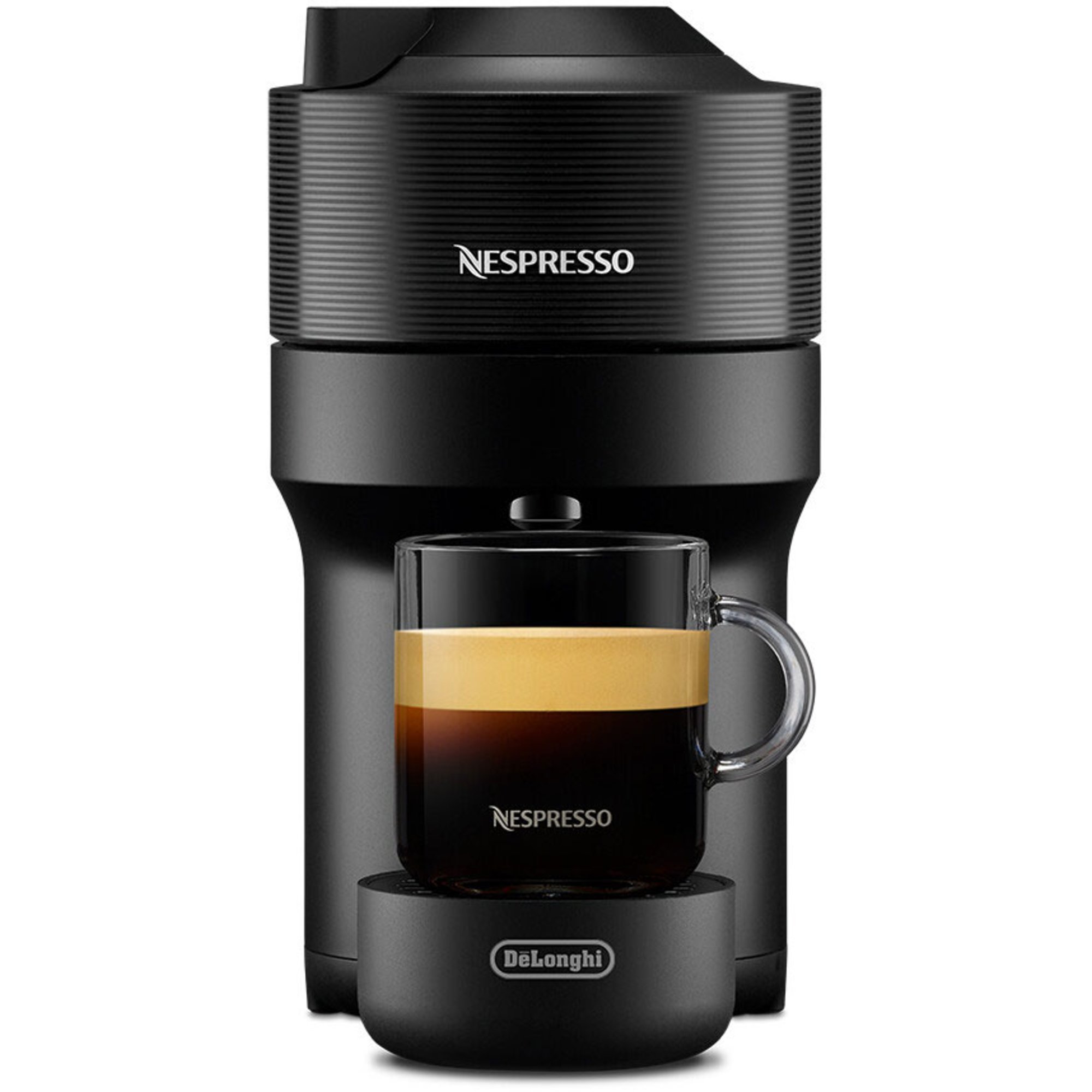 Läs mer om Nespresso Vertuo POP kaffemaskin, liquorice black