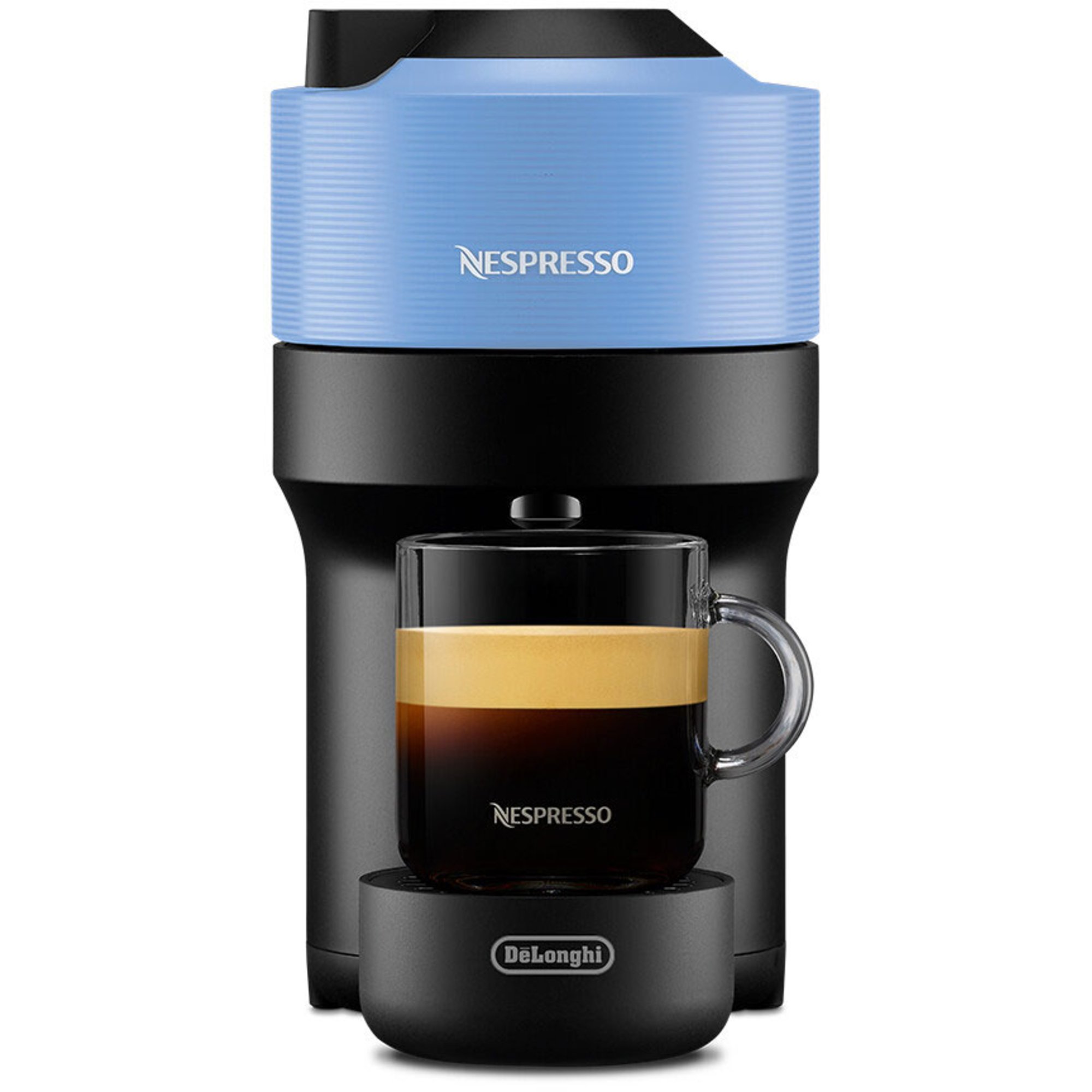 #1 - Nespresso Vertuo POP kaffemaskine, pacific blue