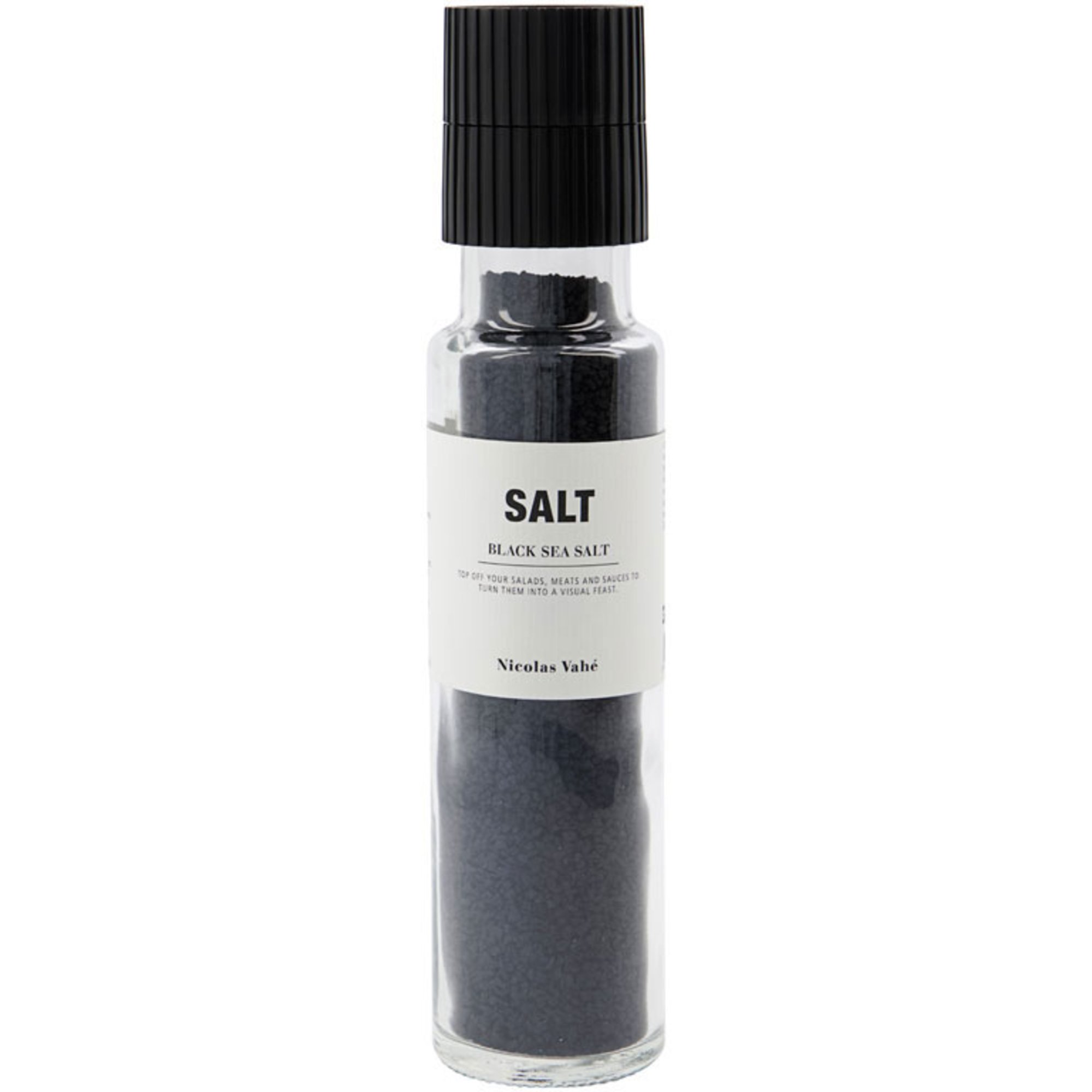 Image of Nicolas Vahé Black salt 320 g