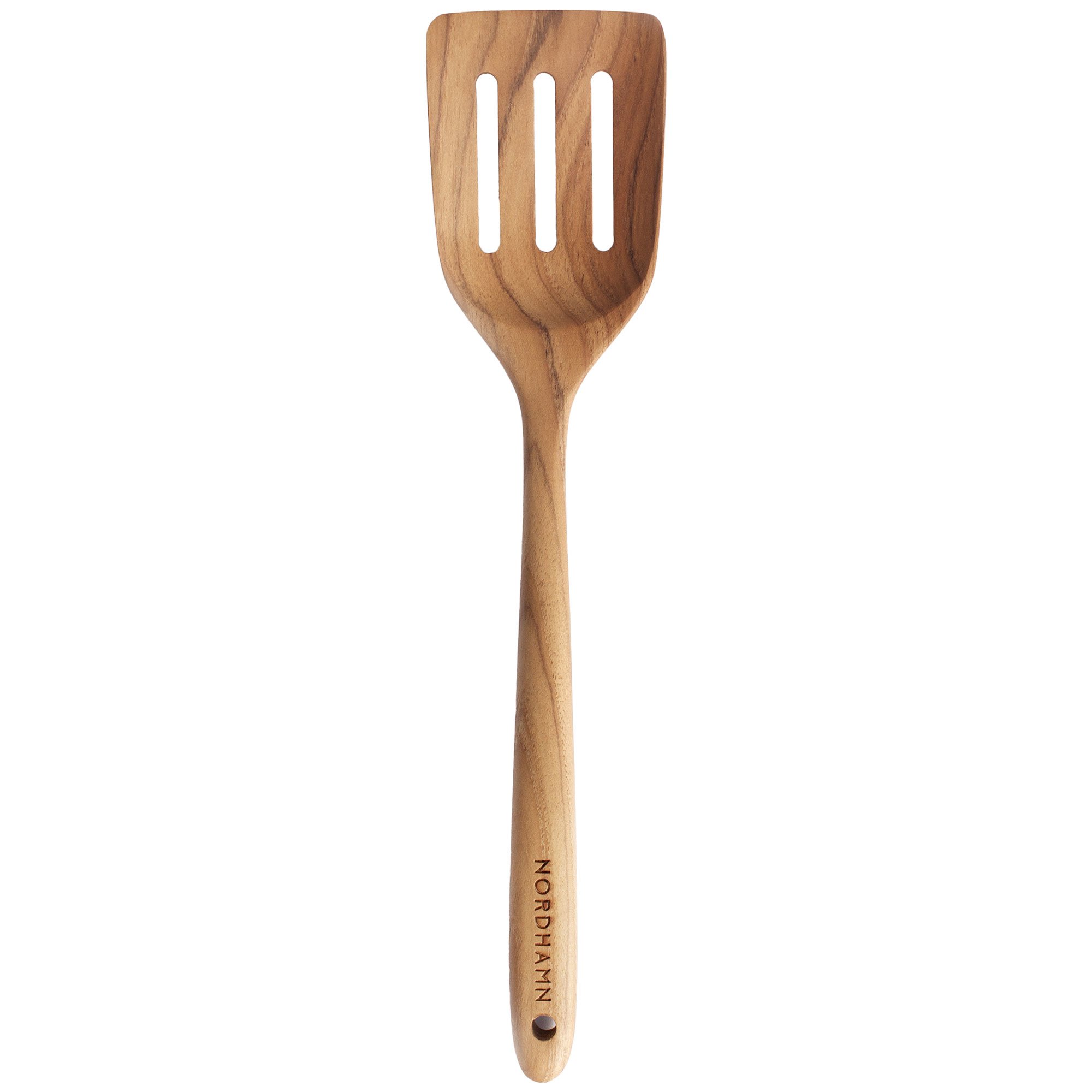 Nordhamn Perforerad stekspade 34 cm teak