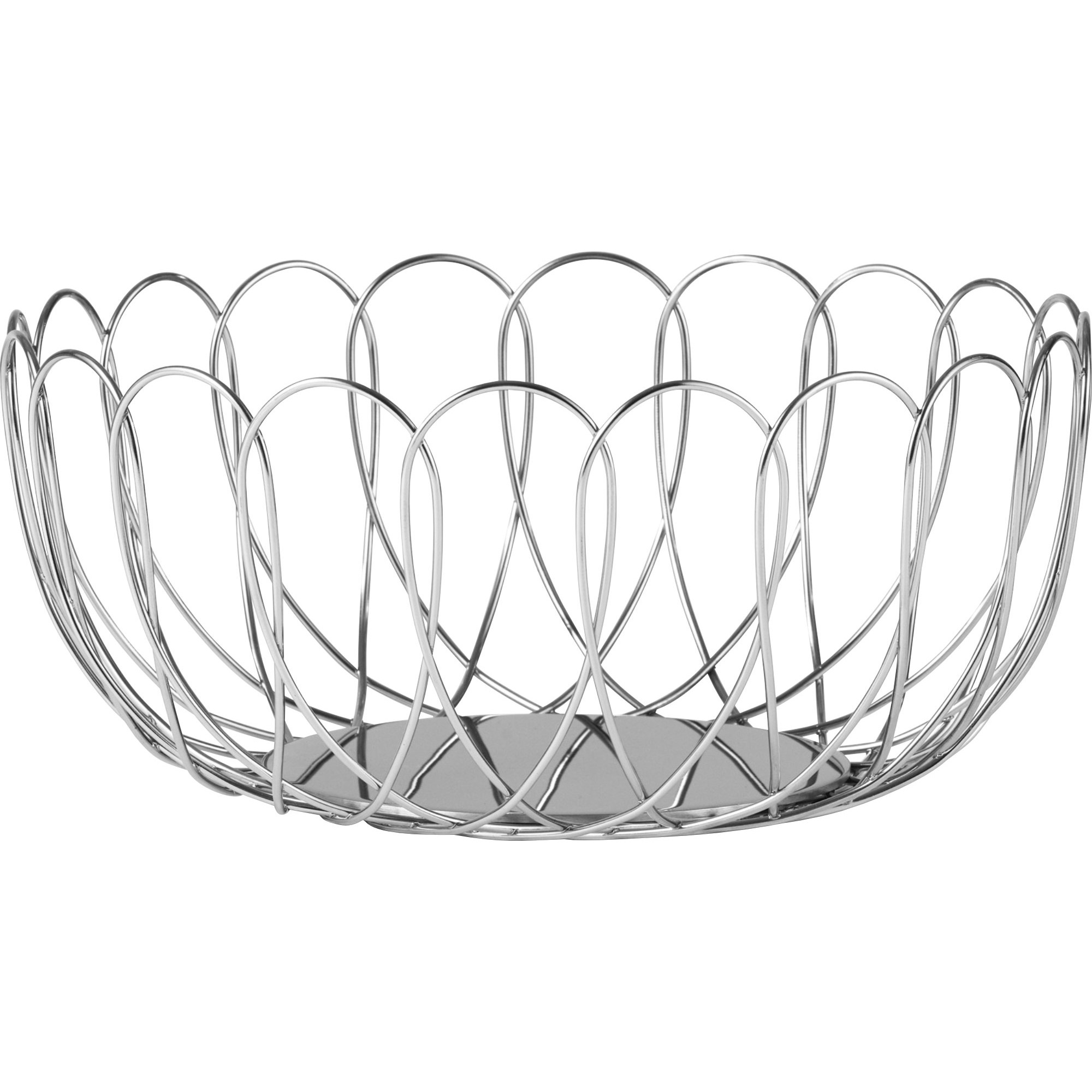 Normann Copenhagen Fence Skål Stor Silver