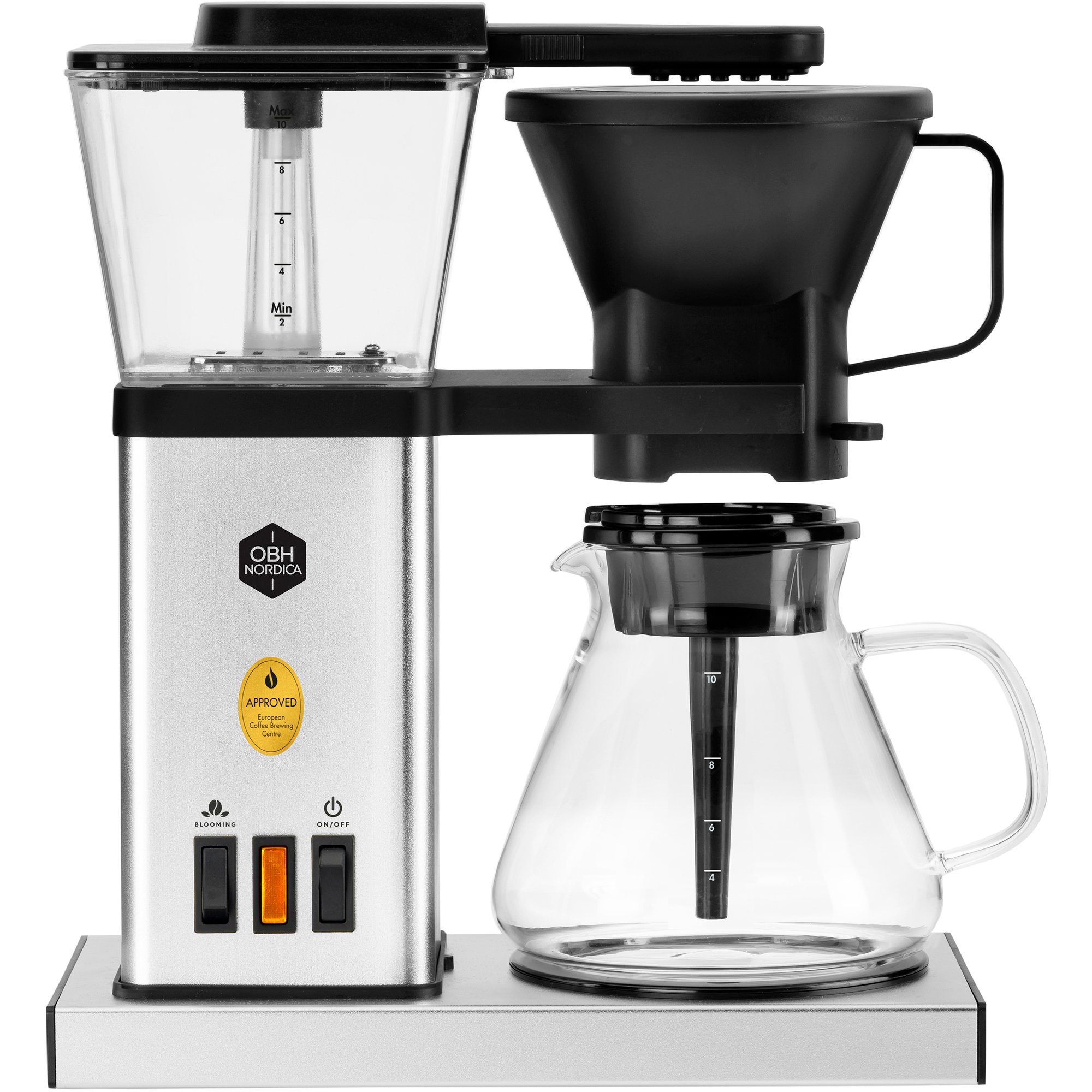 OBH Nordica Blooming Prime Coffee Maker, 1,25 liter