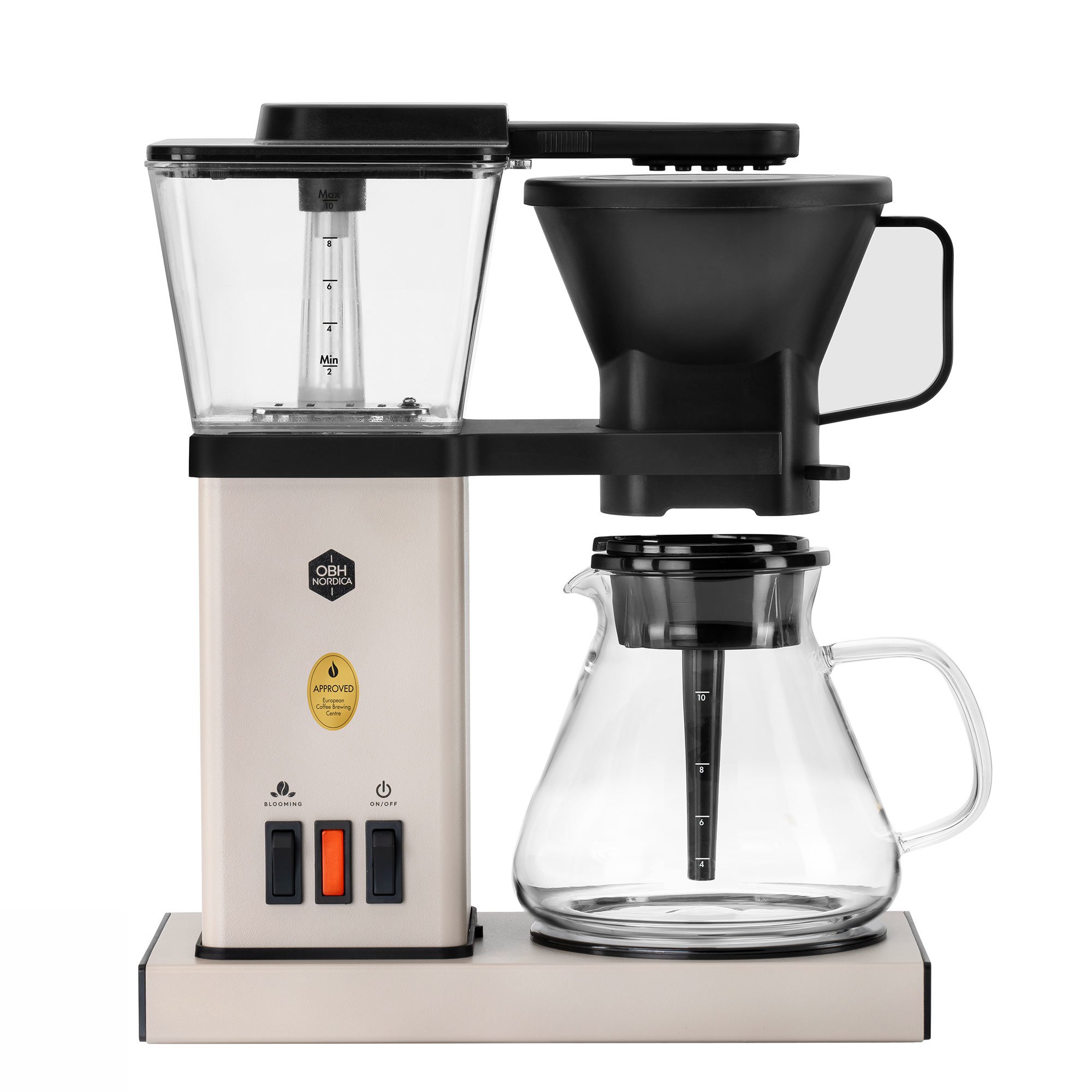 2: OBH Nordica Blooming Prime kaffemaskine, sand