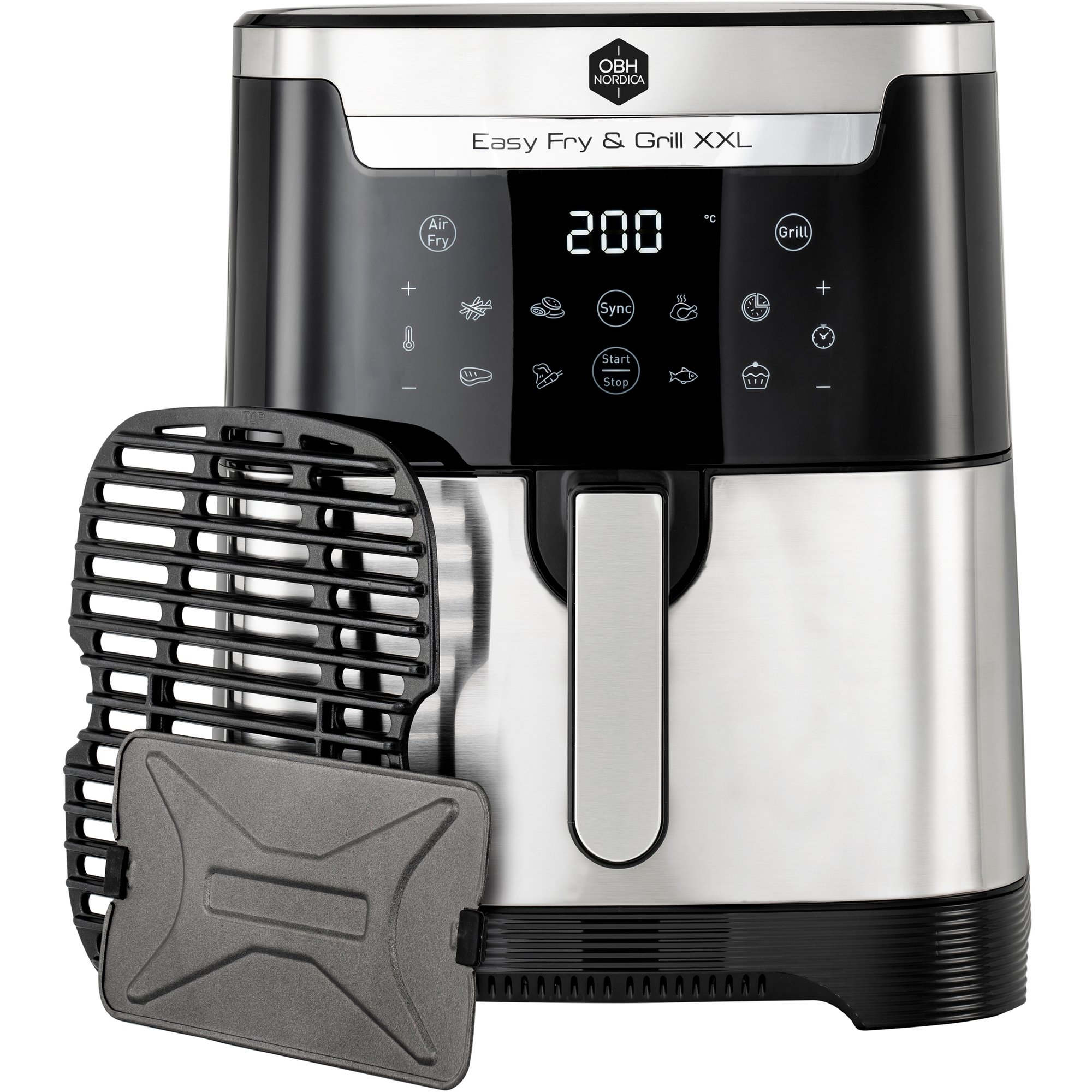 5: OBH Nordica Easy Fry & Grill XXL 2-in-1 airfryer, 6,5 liter