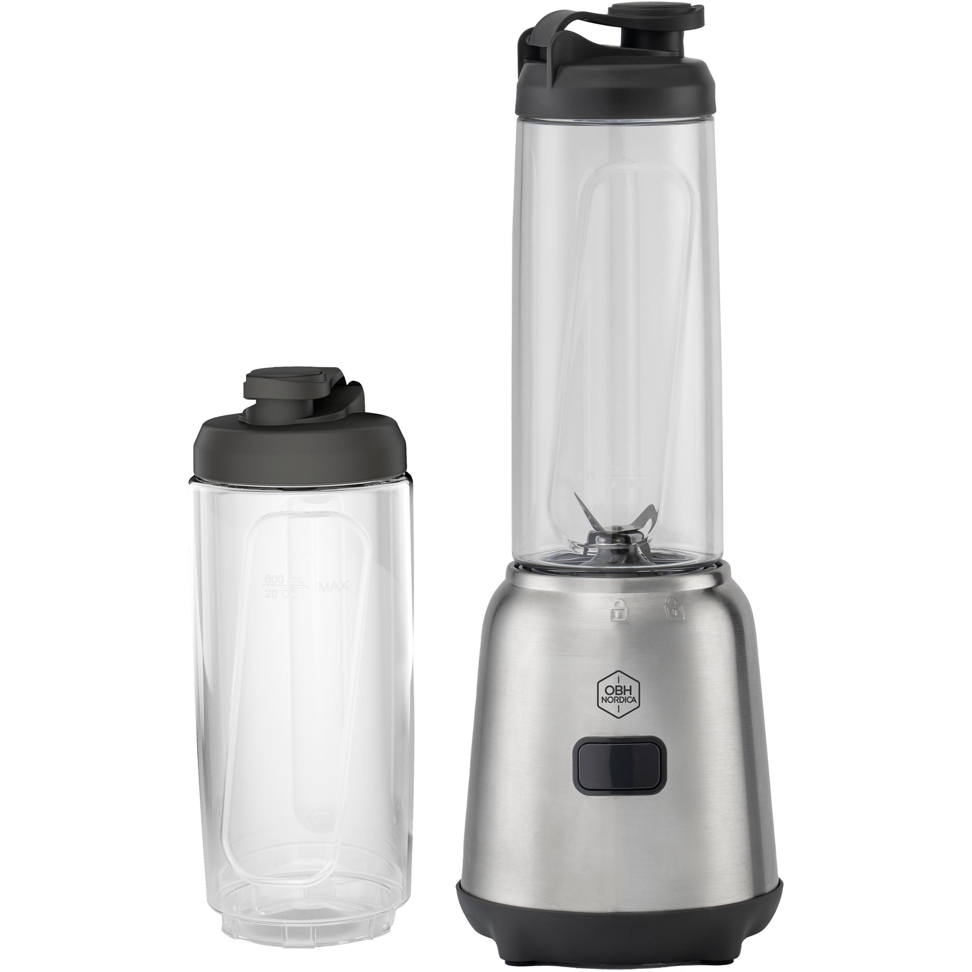 OBH Nordica smoothie blender Mix and Move 2 x 0,6l. 300 W
