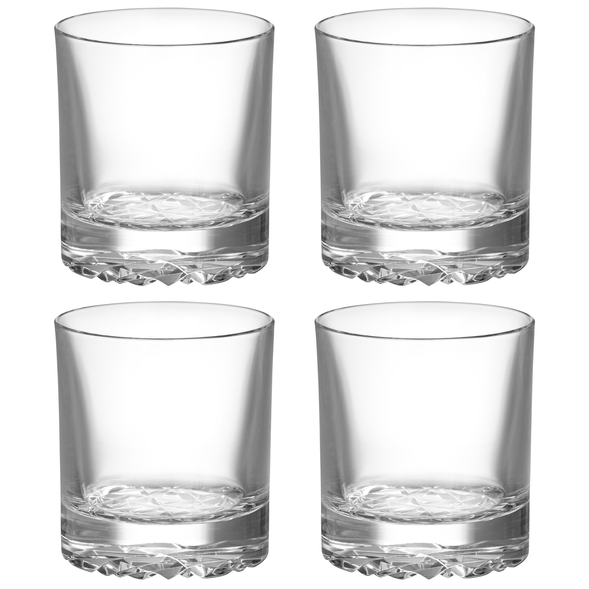 Orrefors Carat Old Fashioned glass 21 cl, 4-pack Glass