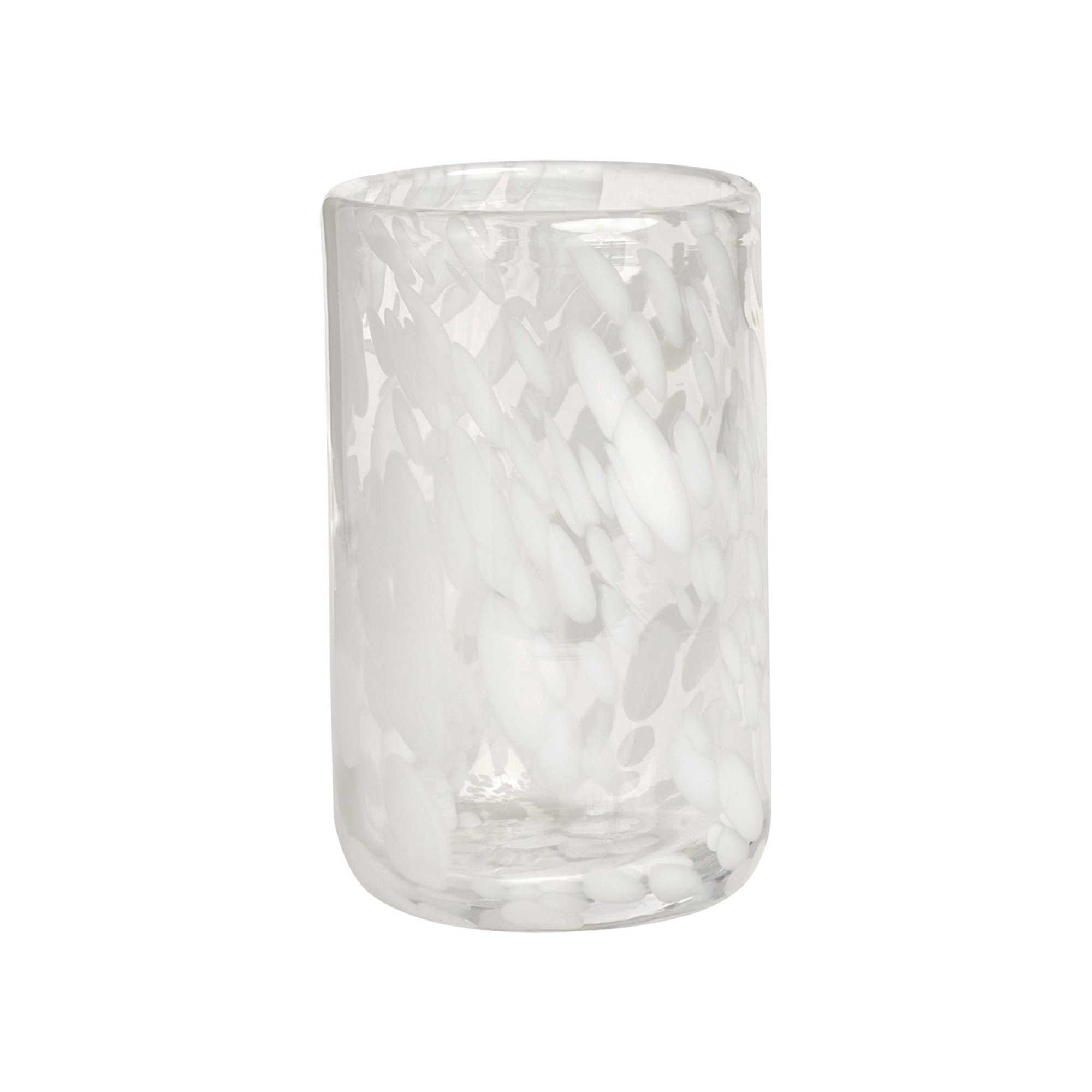 Läs mer om OYOY Jali glas 10,5 cm, white