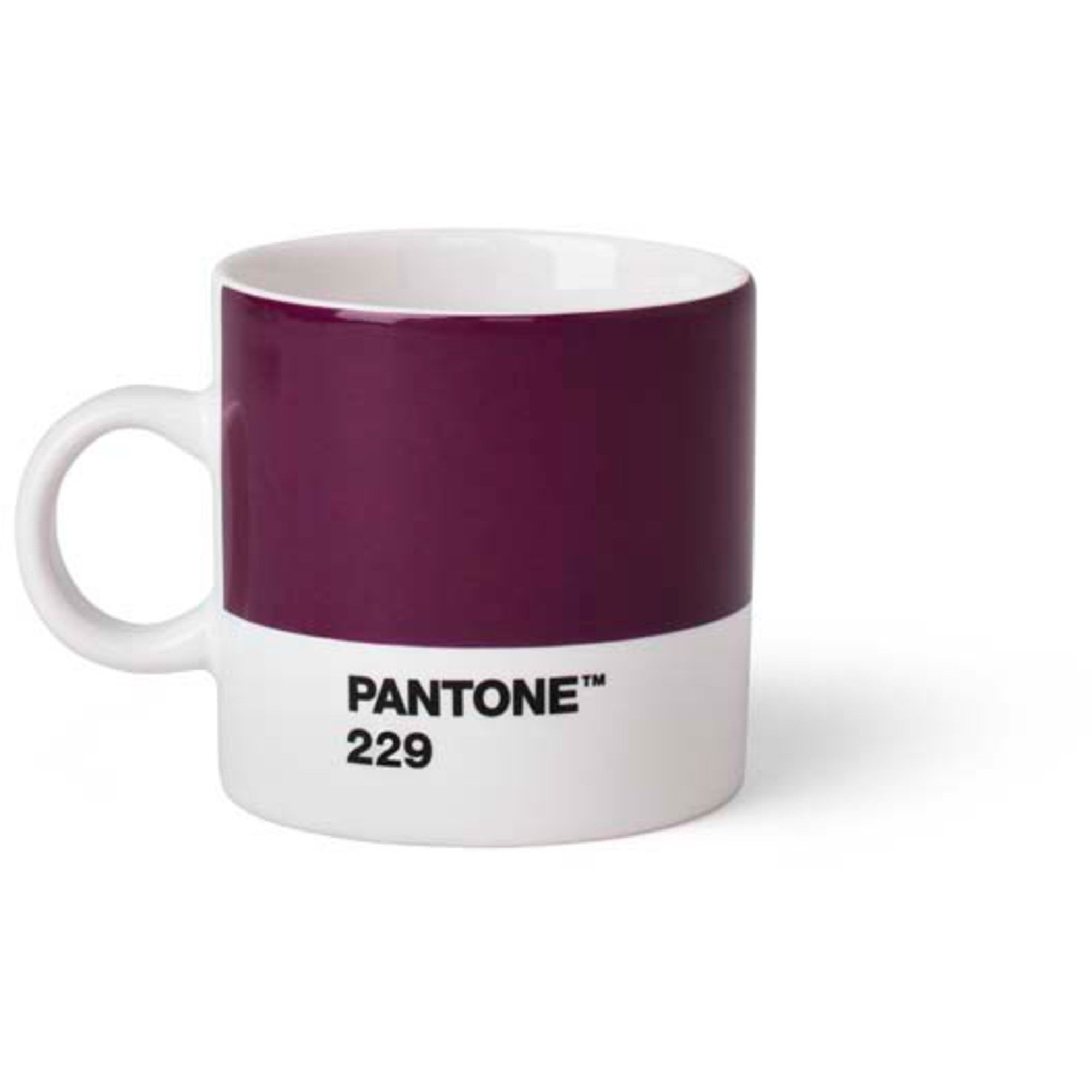 Pantone Living Espressokop 12 cl Aubergine