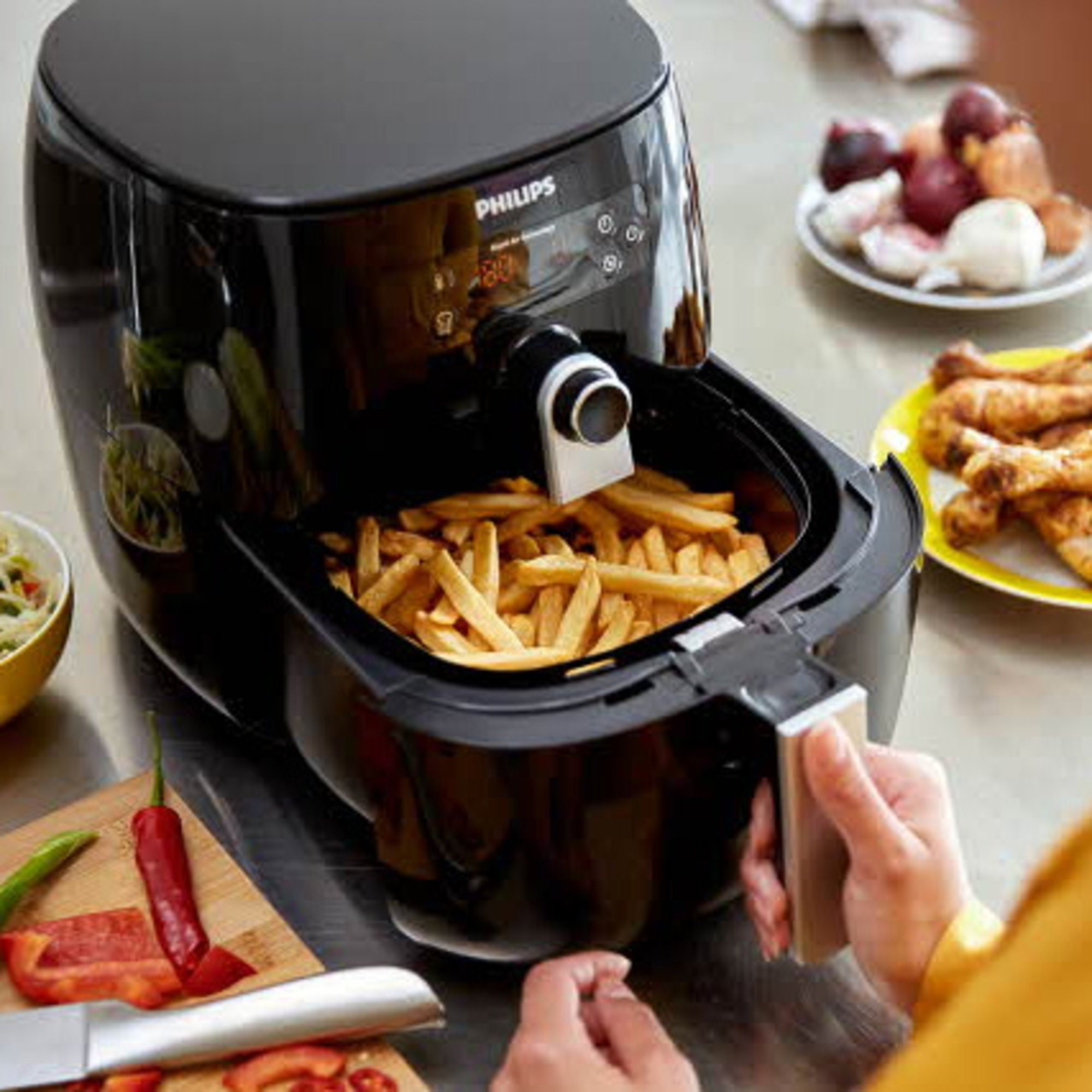 HD9641/90 Airfryer Fra Philips » TurboStar Teknologi