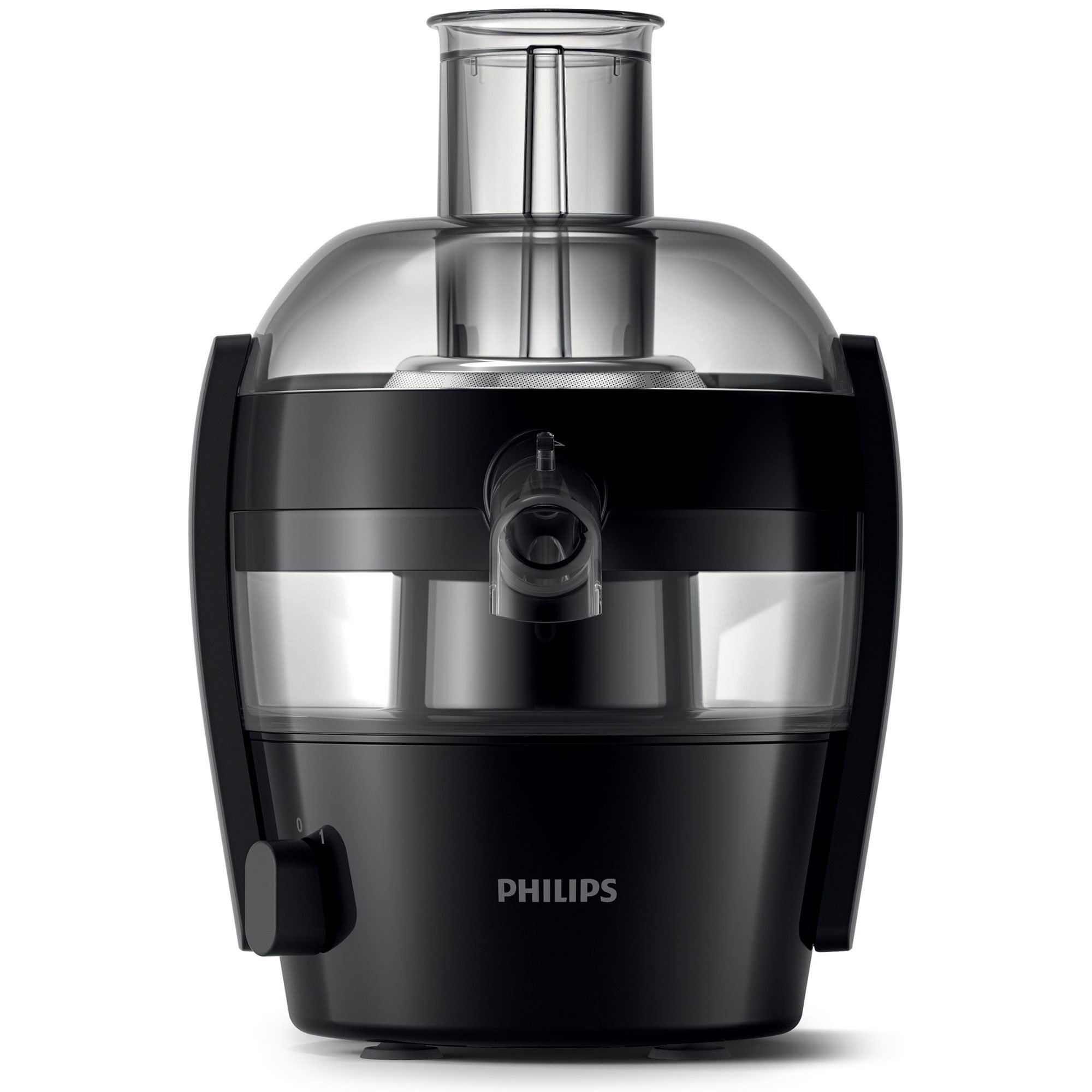 Läs mer om Philips HR1832/00 Viva Collection råsaftcentrifug, svart