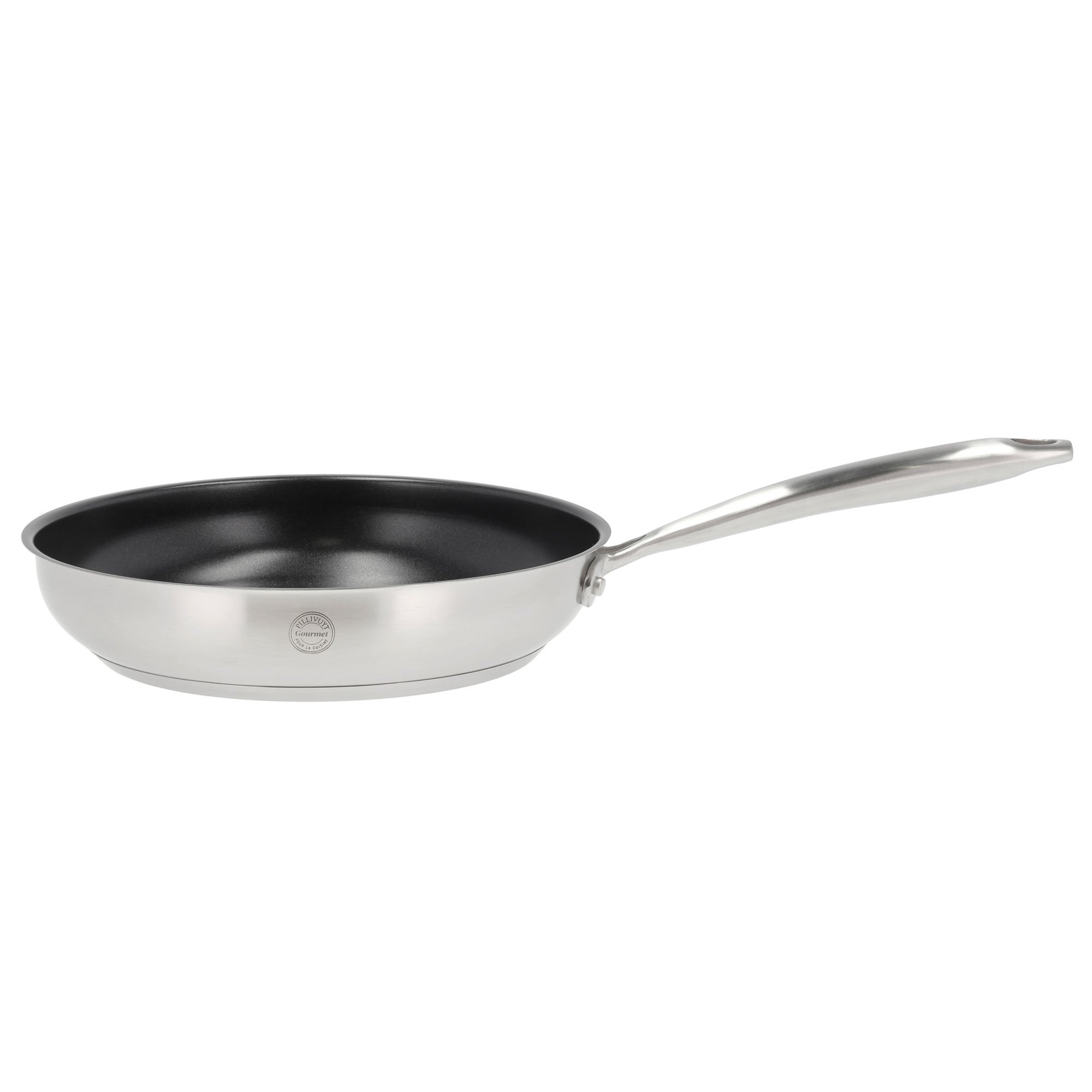 Pillivuyt Gourmet Roya stekepanne non-stick 24 cm rustfritt stål