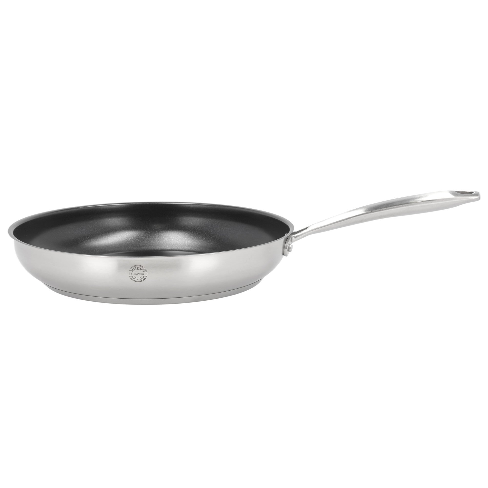 Pillivuyt Gourmet Roya non-stick stekepanne 30 cm rustfritt stål