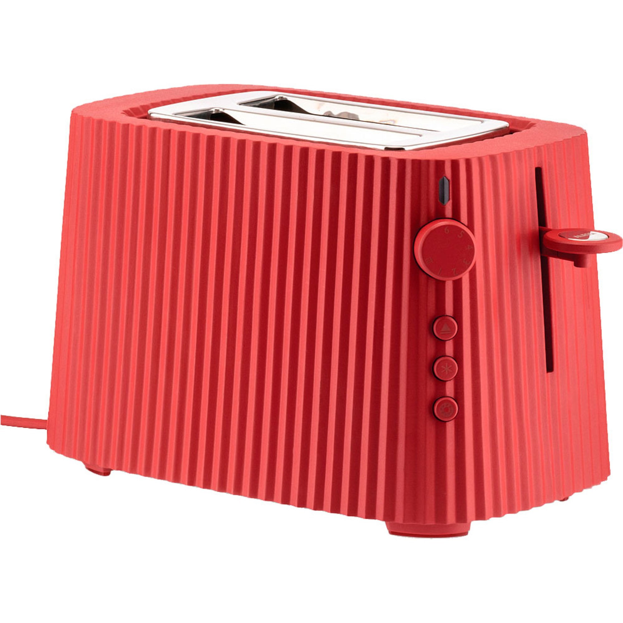 Alessi Plissé toaster, rød