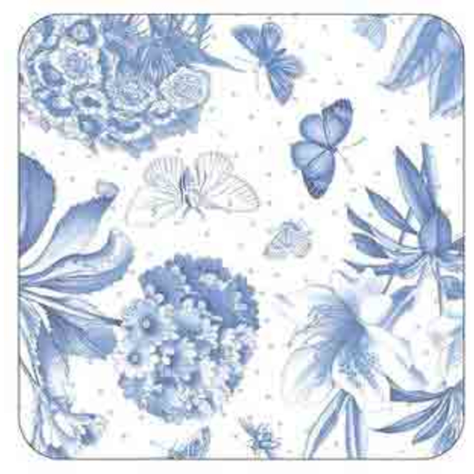 Portmeirion Botanic Blue Glasunderlägg 6-pack