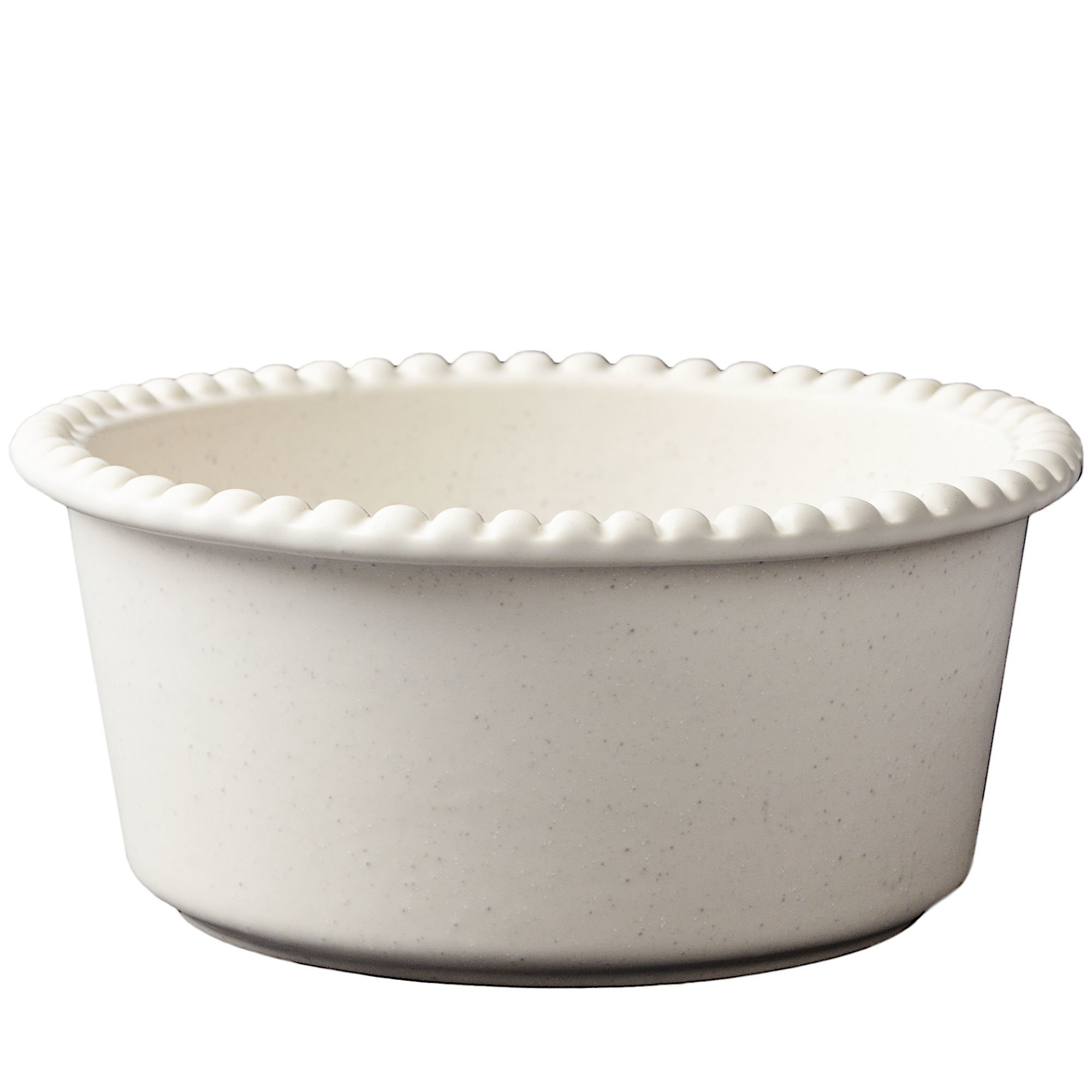 Läs mer om PotteryJo Daria 18 cm Serveringsskål, Cotton White
