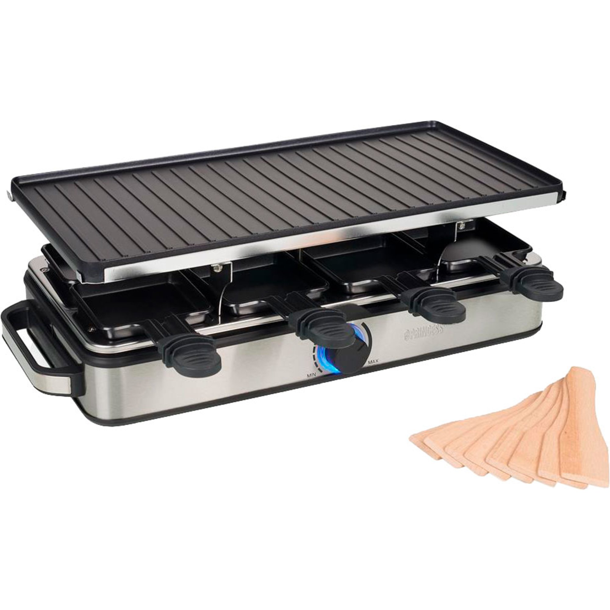 11: Princess Grill Deluxe Raclette, 8 personer