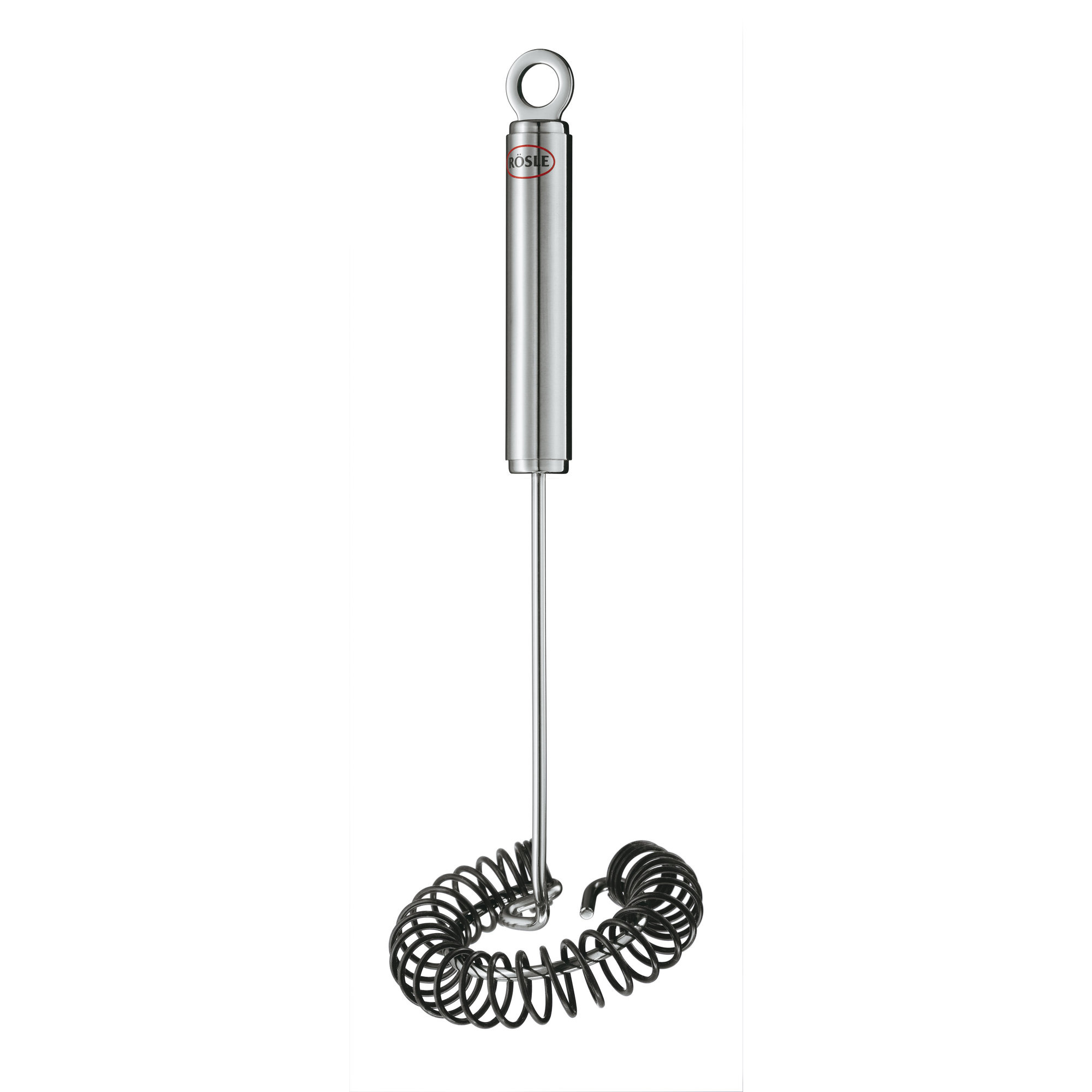 Rösle Spiralvisp Silikonkledd 27 cm med Opphengingsring Visp