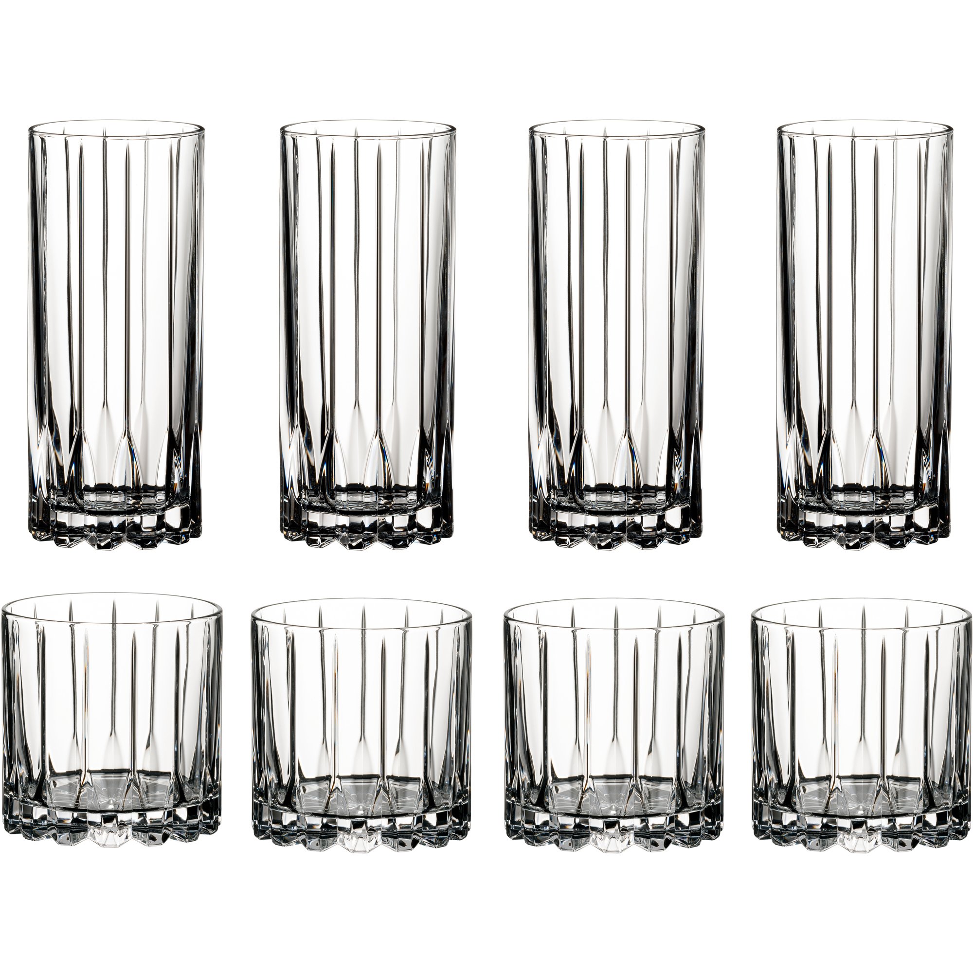 Riedel Drink specific rocks & highball glass, 8-pack Drinksglass