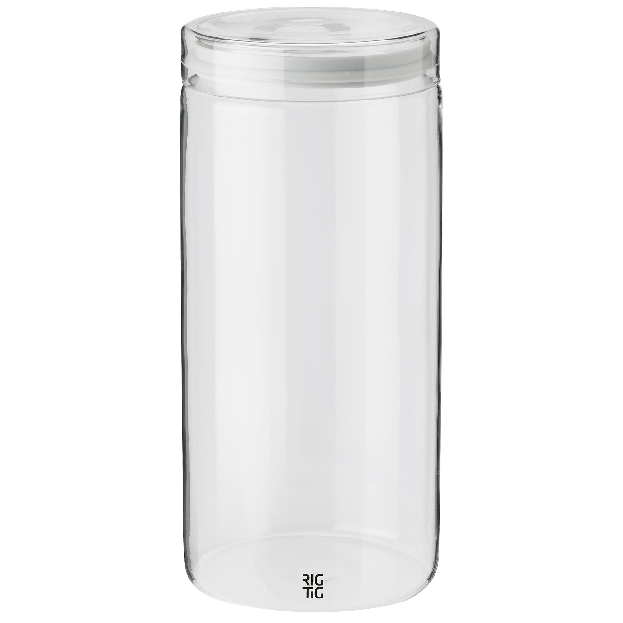 RIG-TIG STORE-IT opbevaringsglas 1.5 liter, lysegrå