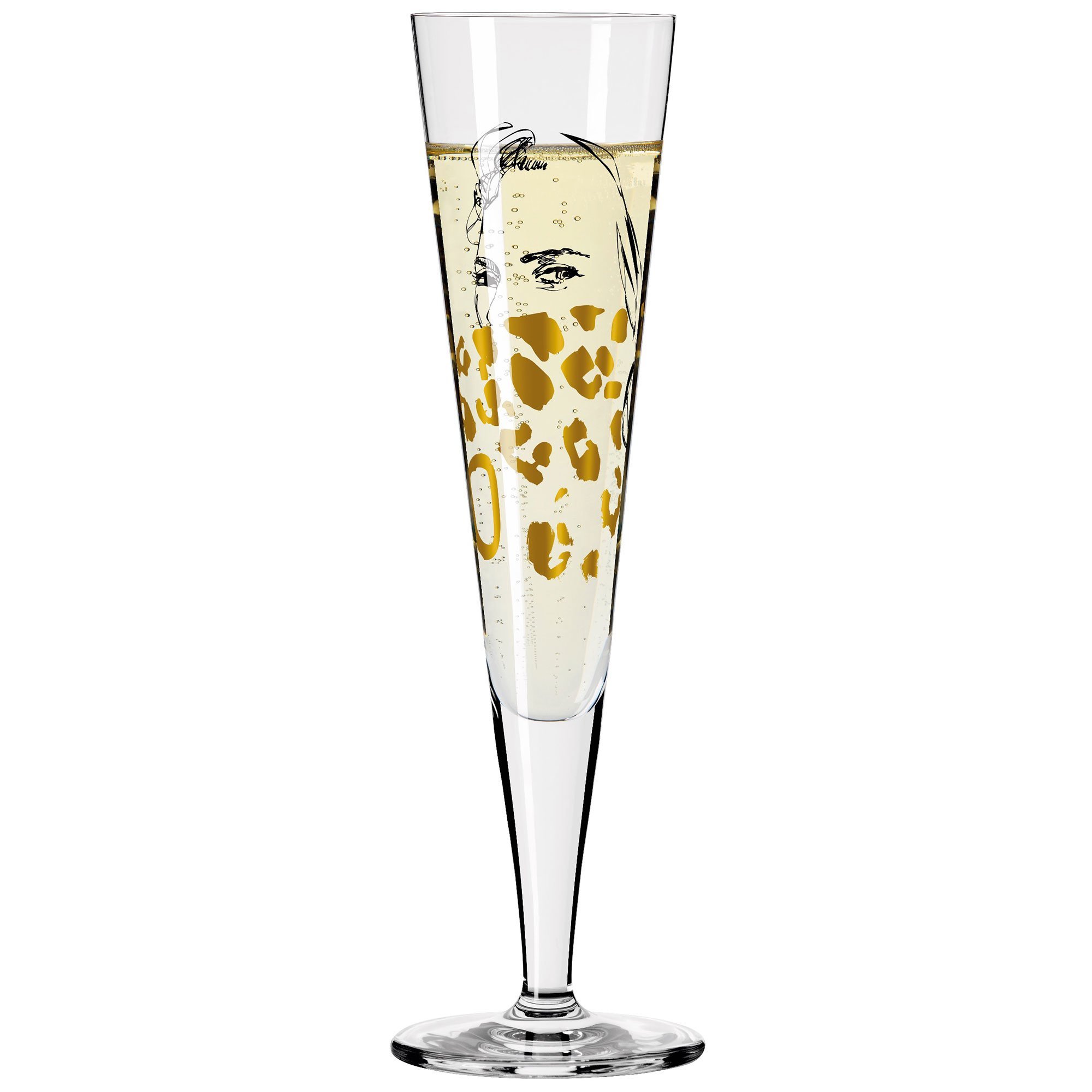 Läs mer om Ritzenhoff Goldnacht champagneglas, NO:11
