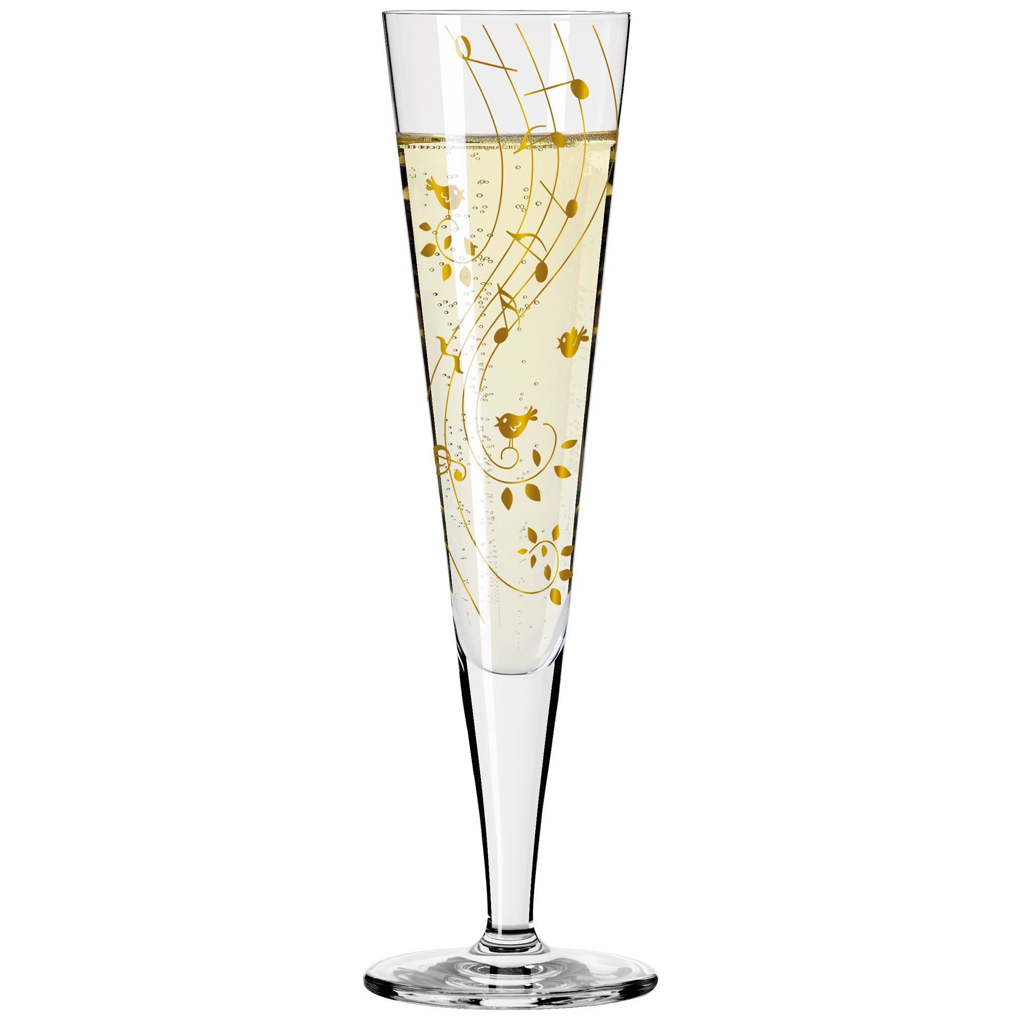 Läs mer om Ritzenhoff Goldnacht champagneglas, NO:2