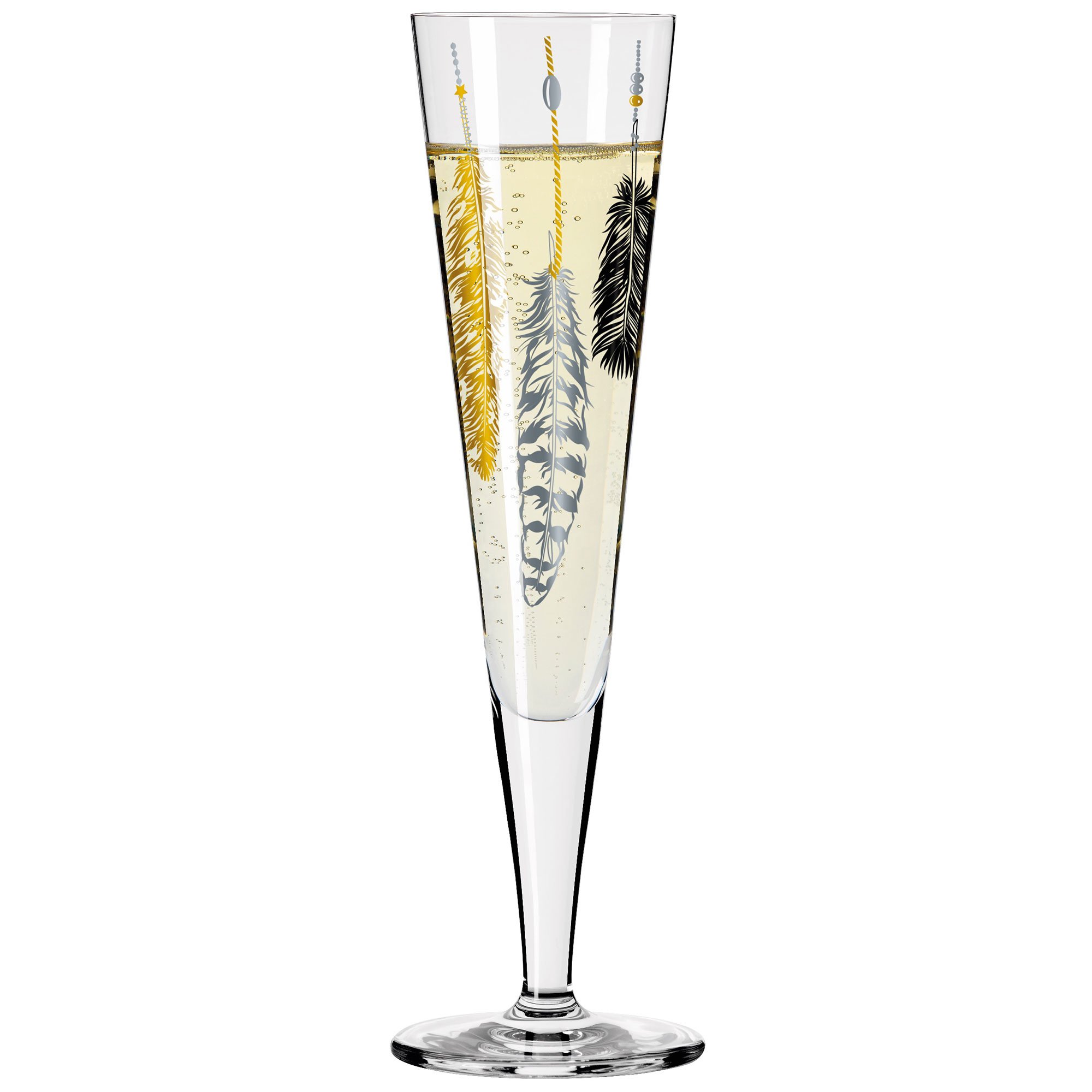 Läs mer om Ritzenhoff Goldnacht champagneglas, NO:3