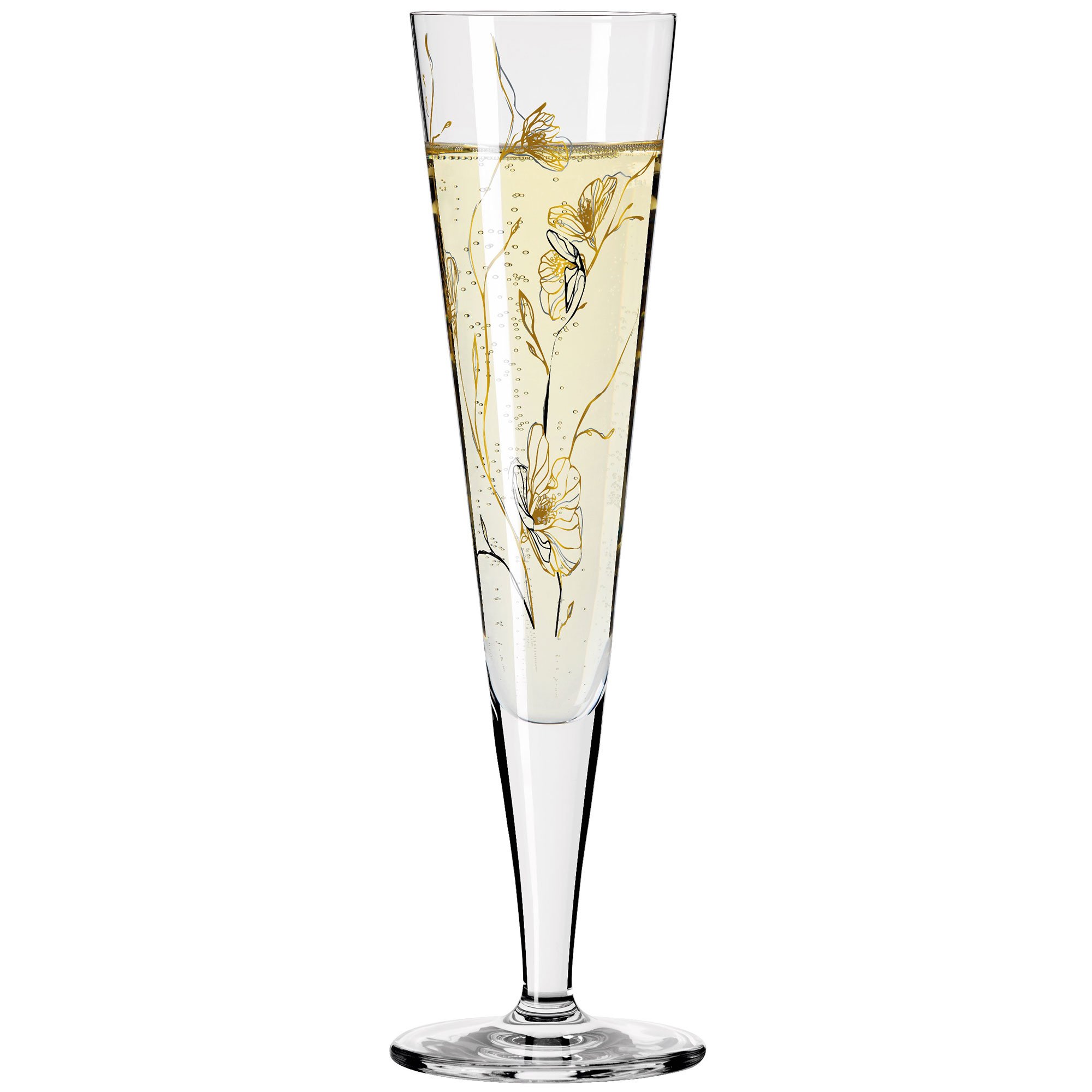 Läs mer om Ritzenhoff Goldnacht champagneglas, NO:7