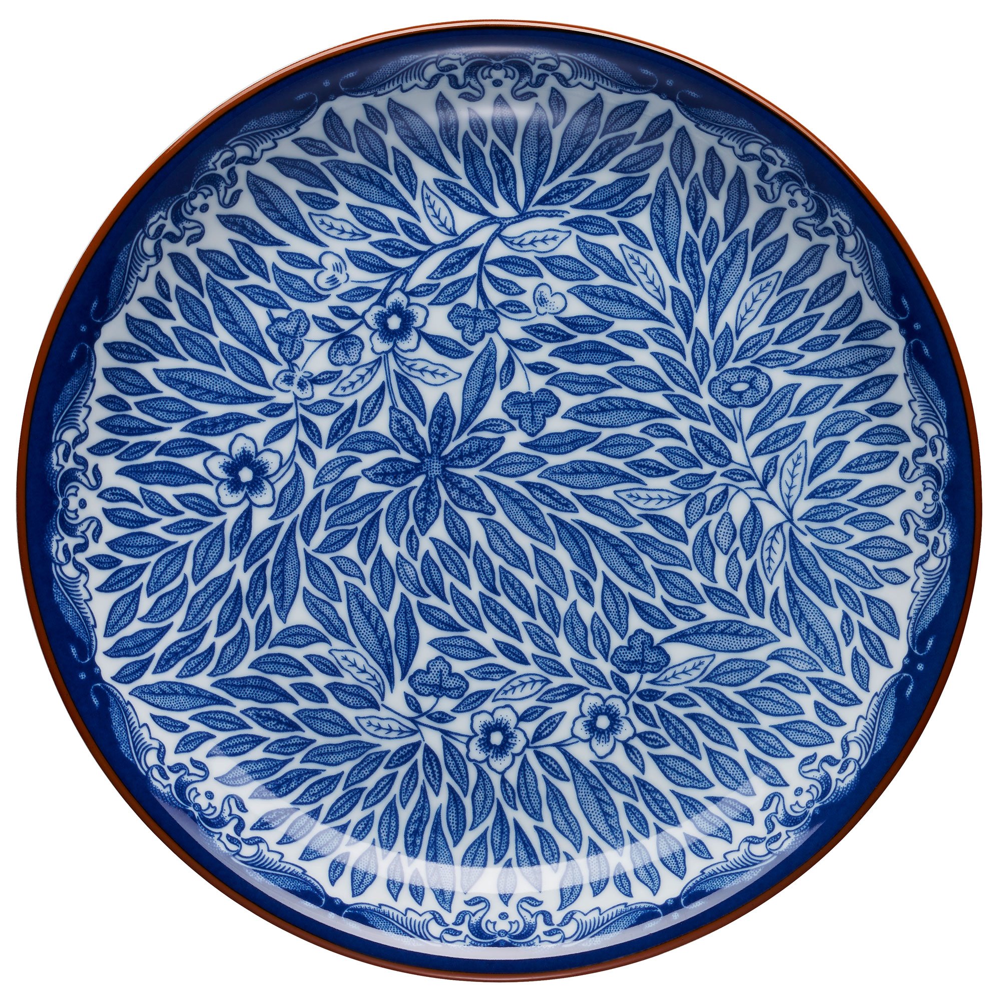 Läs mer om Rörstrand Ostindia Floris tallrik 16 cm, blå