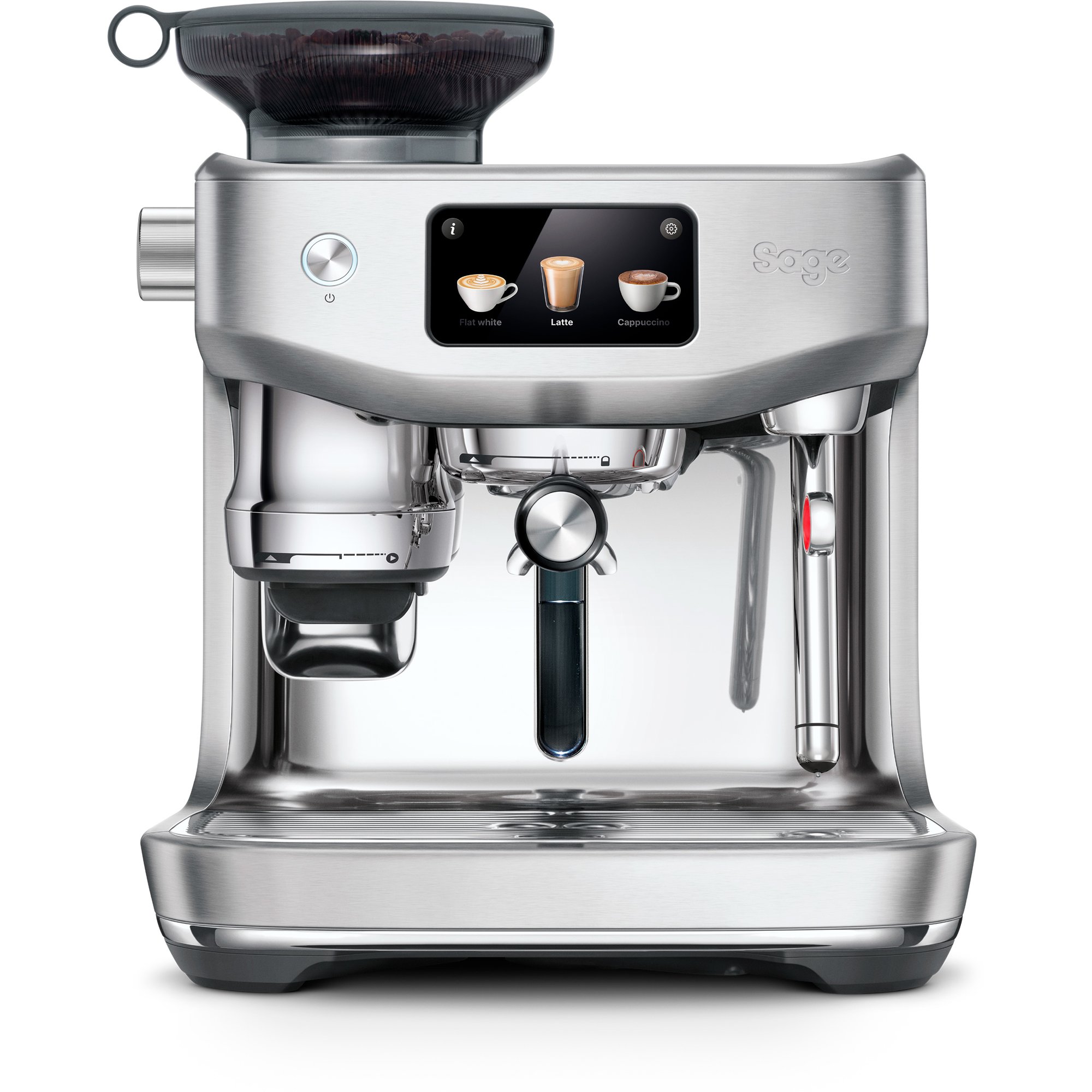 Sage The Oracle Jet espressomaskin brushed silver