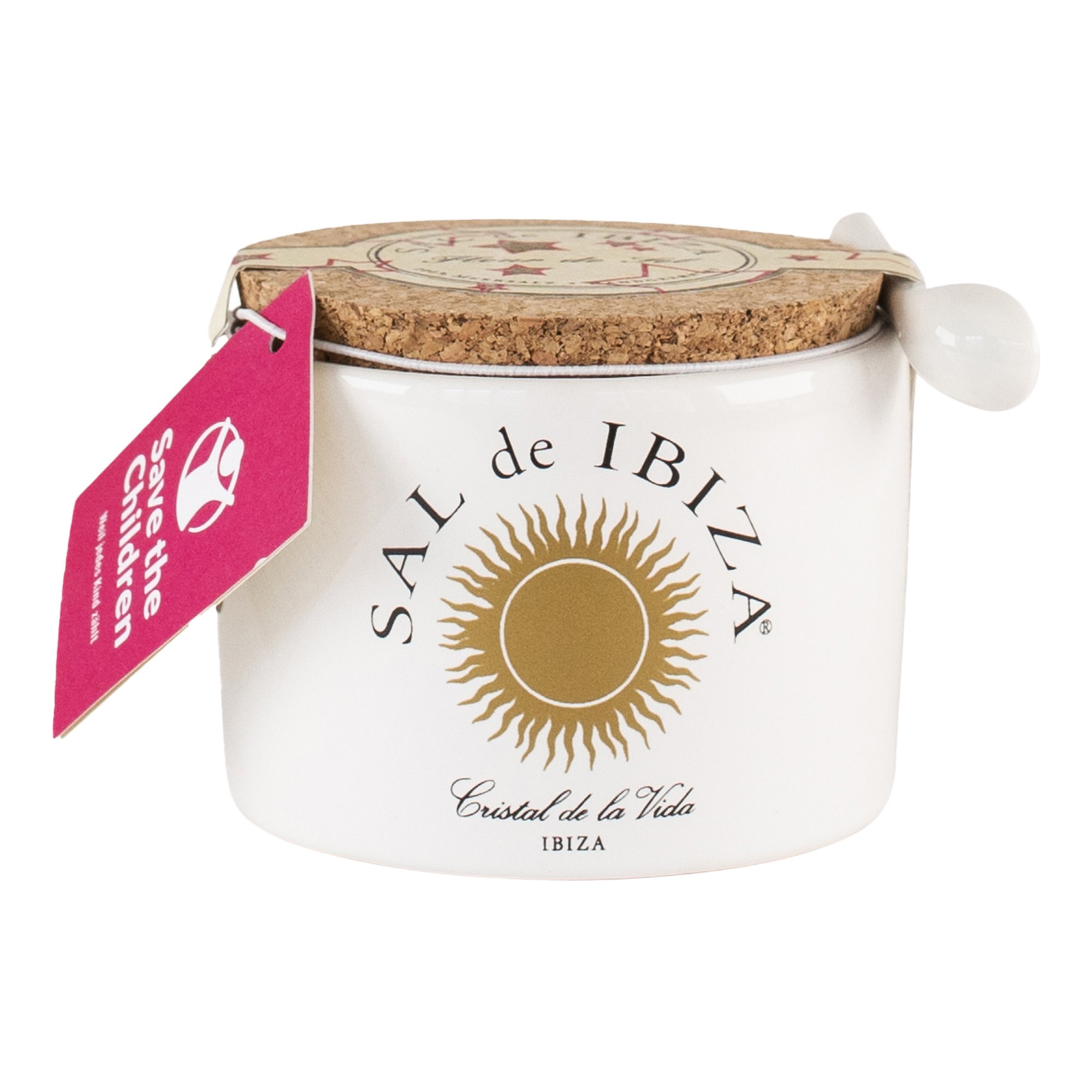 Produktfoto för SAL de IBIZA Fleur De Sel Isla Bianca havssalt 140 gram
