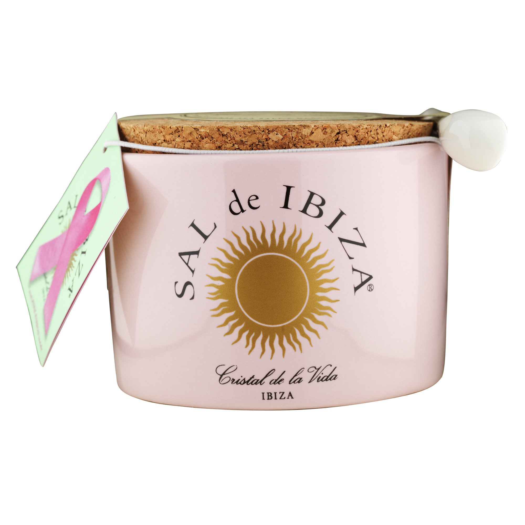 Produktfoto för SAL de IBIZA Fleur De Sel La Vie En Rose havssalt 140 gram