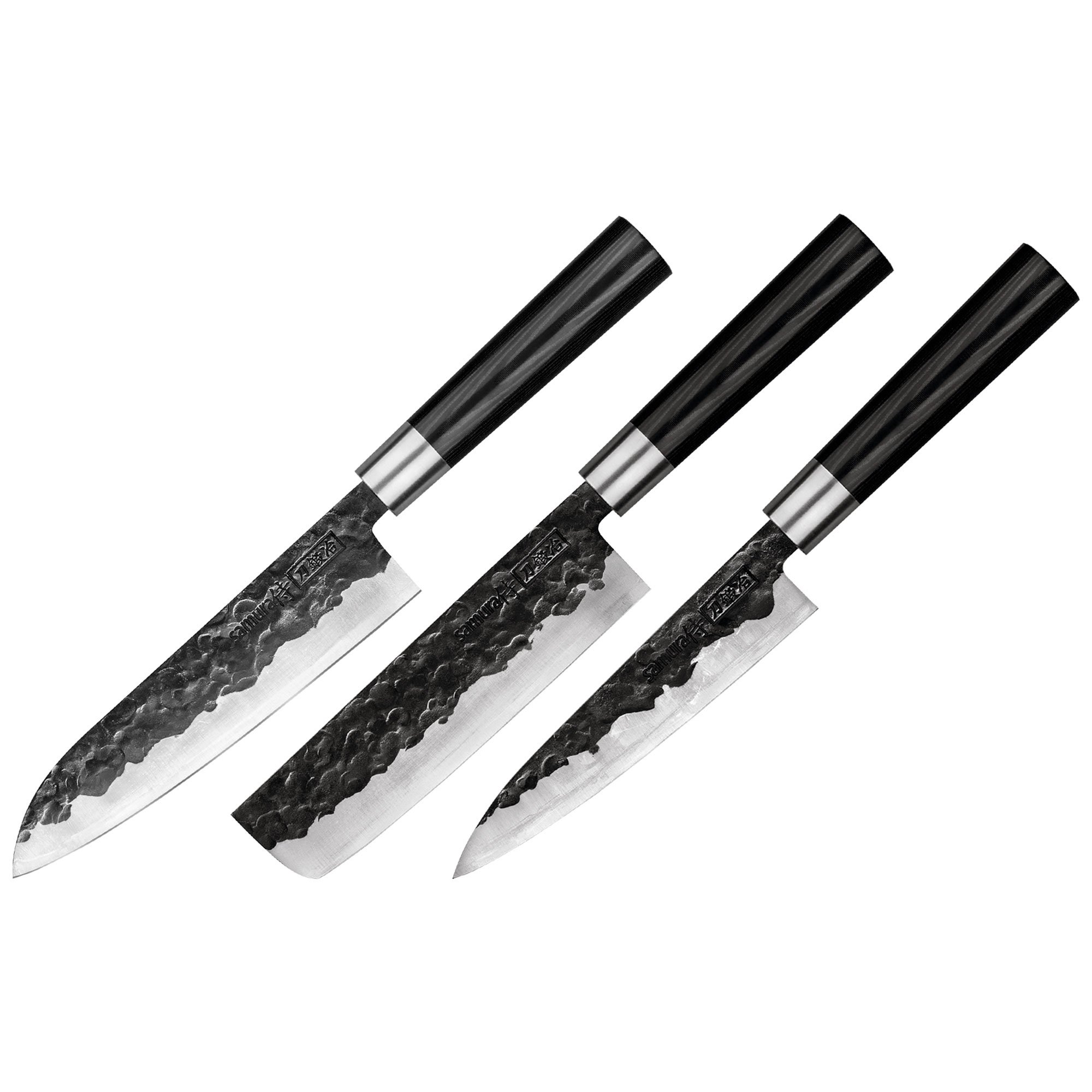 Läs mer om Samura Blacksmith knivset, 3 knivar
