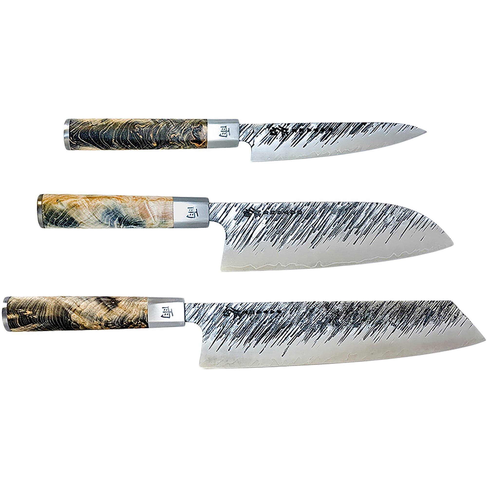 Läs mer om Satake Ame knivset i 3 delar