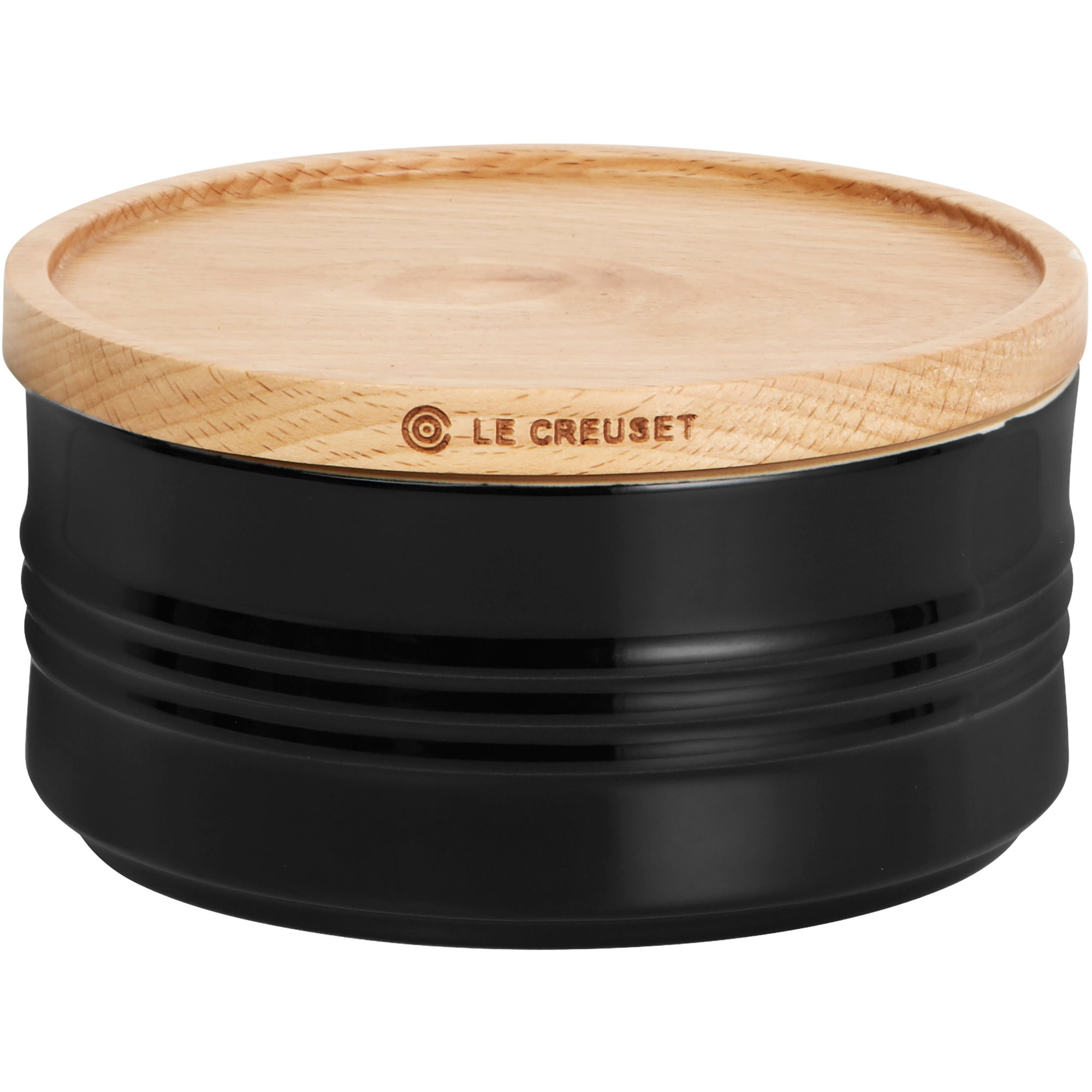 Le Creuset Scan. oppbevaringskrukke 065 L/14 cm Black