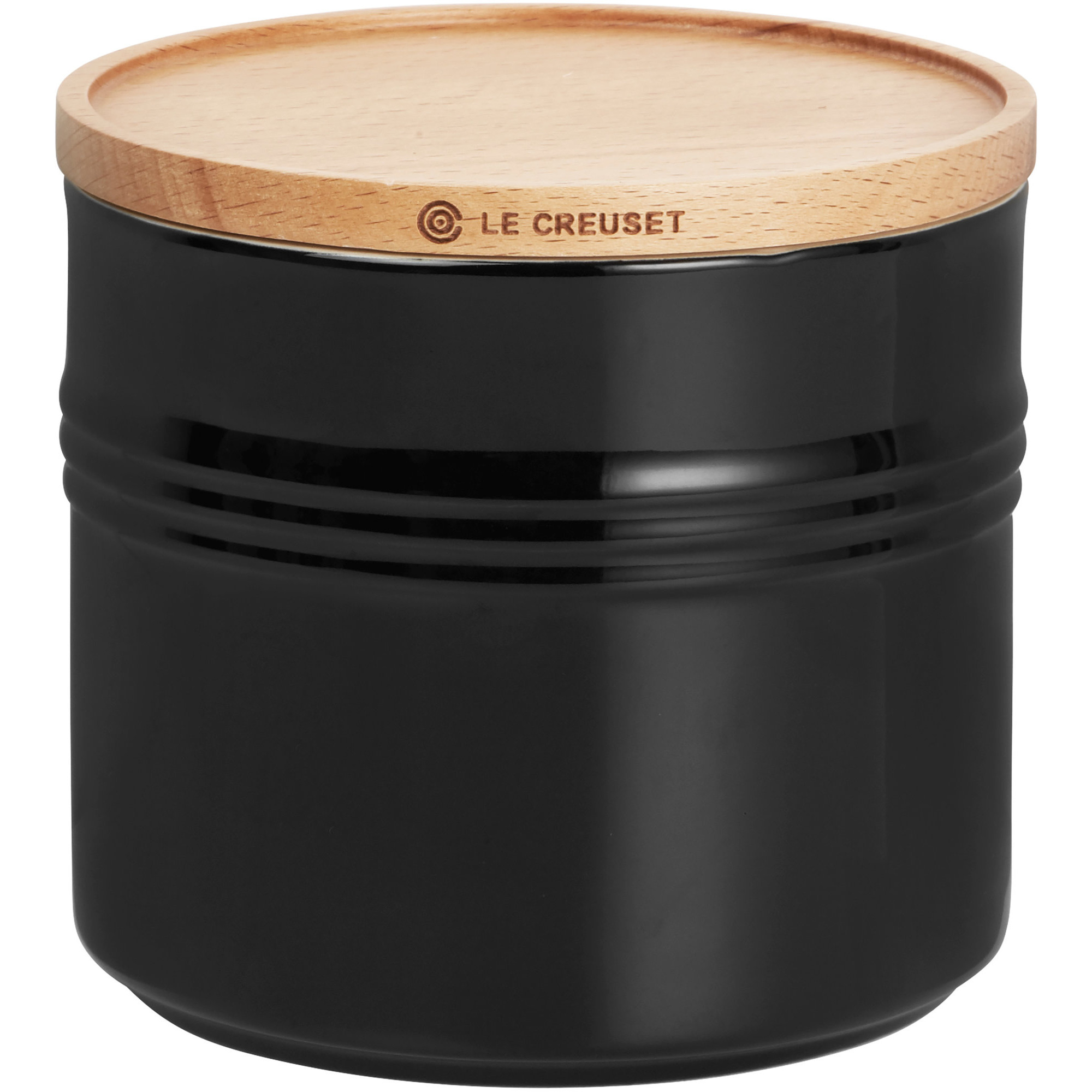 Le Creuset Scan. oppbevaringskrukke 15 L/14 cm Black