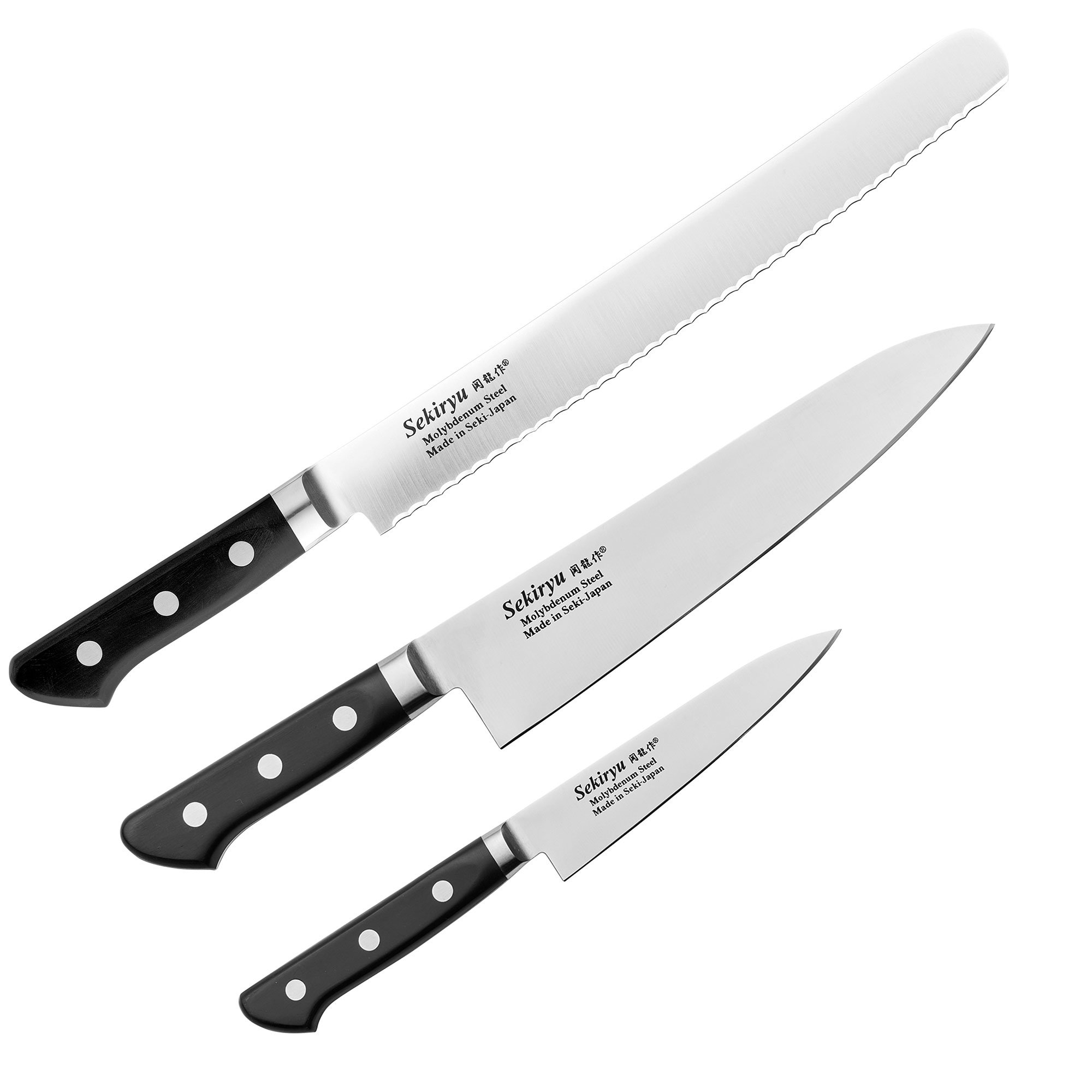 Sekiryu Master Knivset 3 delar