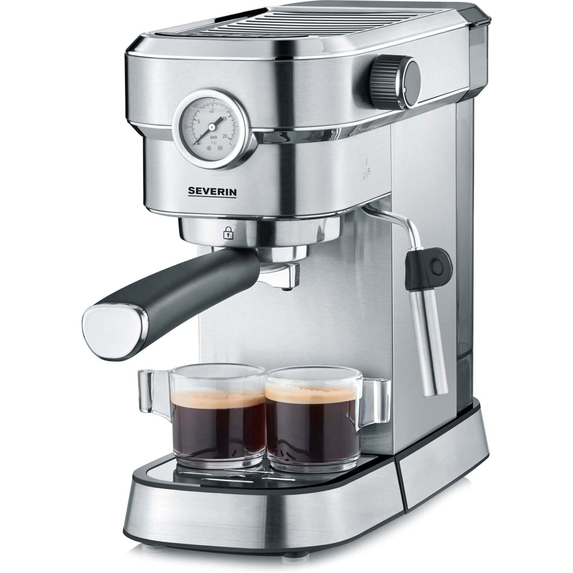 2: Severin Espresa Plus espressomaskine
