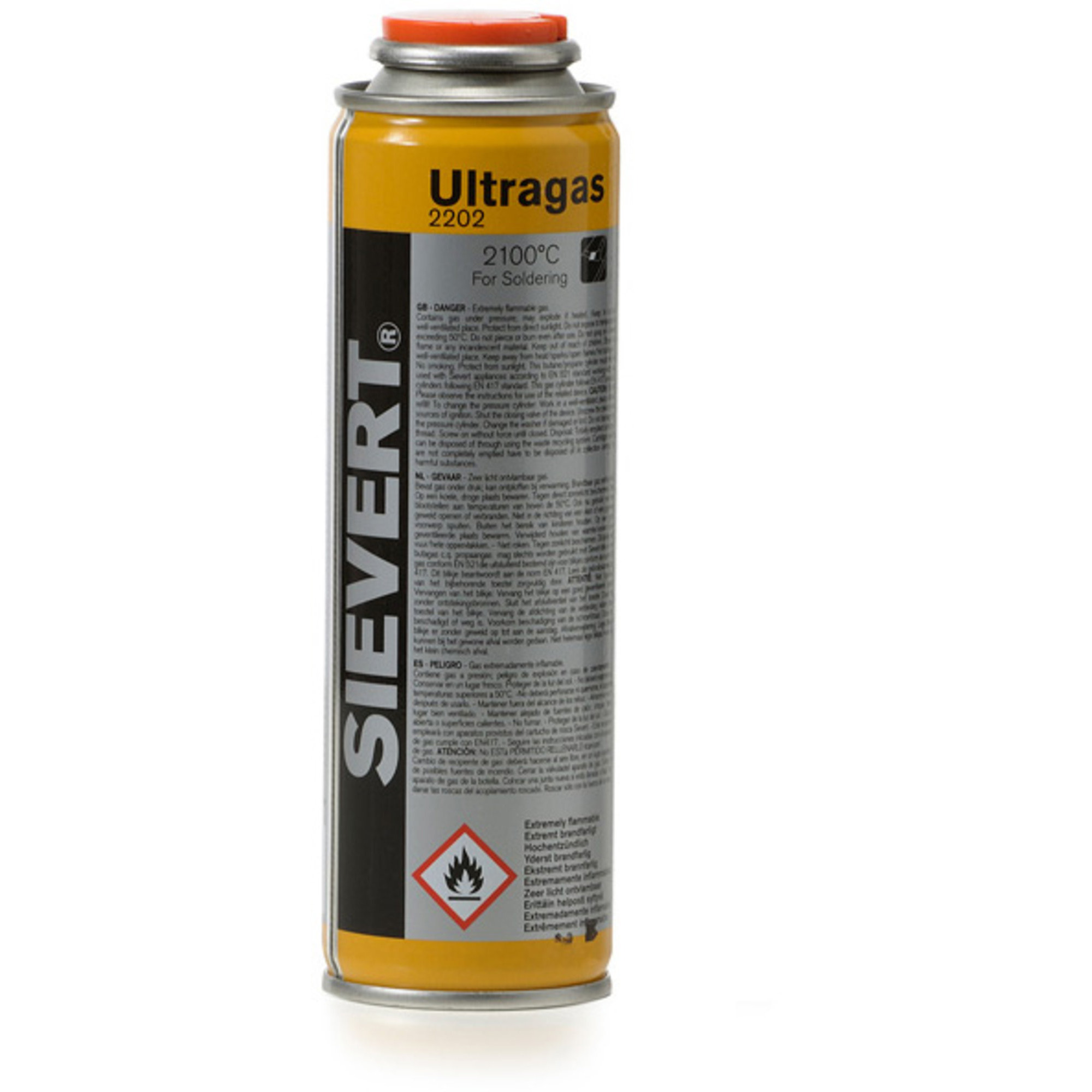 Läs mer om Sievert Ultragas Gasflaska 110 ml till SievertHandyjet