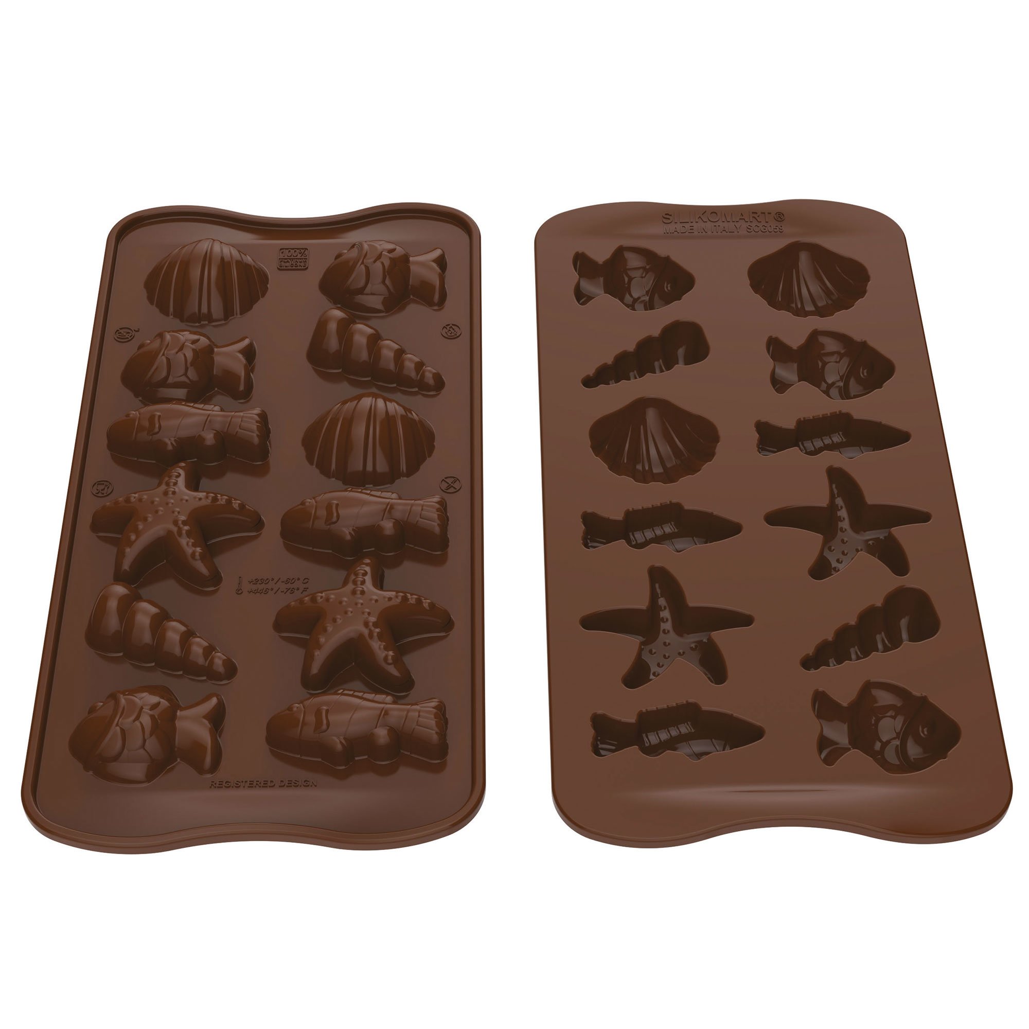 Läs mer om Silikomart Friture chokladform