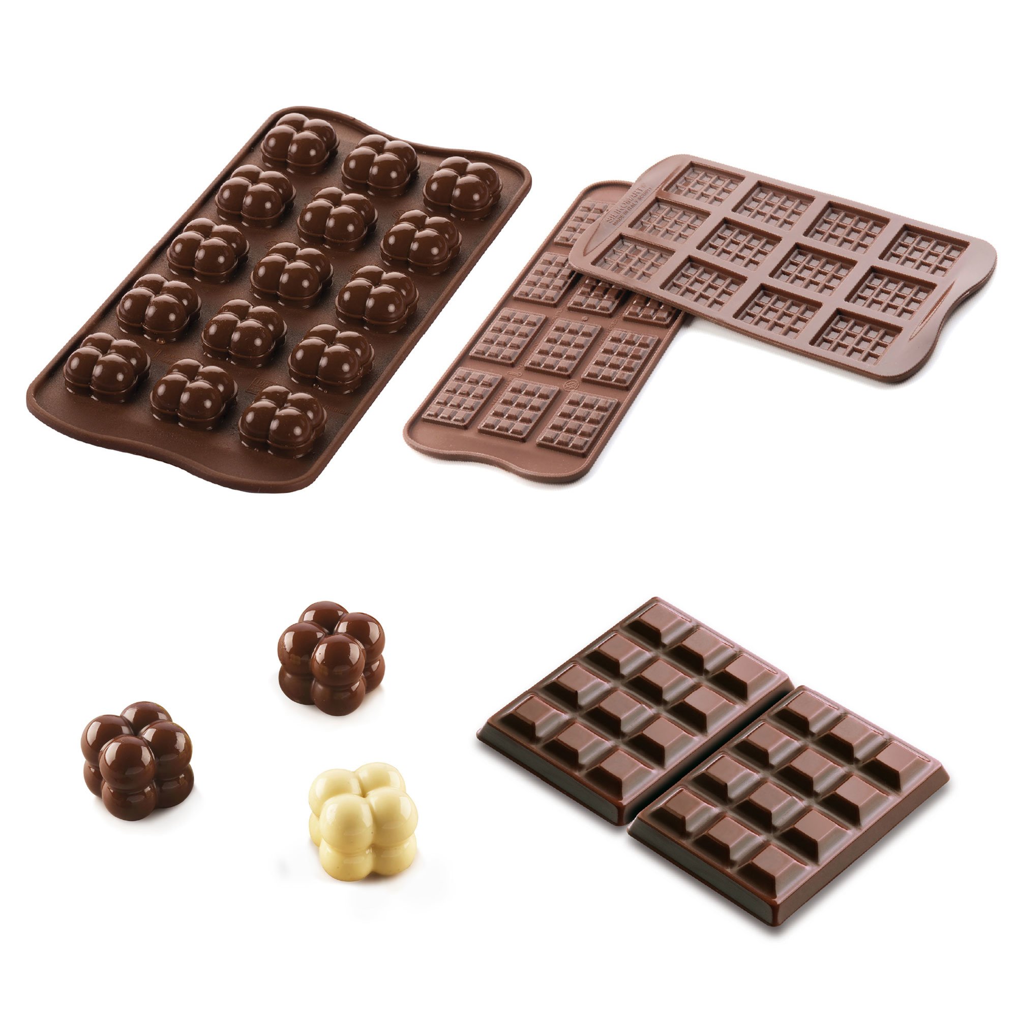 Silikomart Tablet & Choco Game silikonformer Sjokoladeform