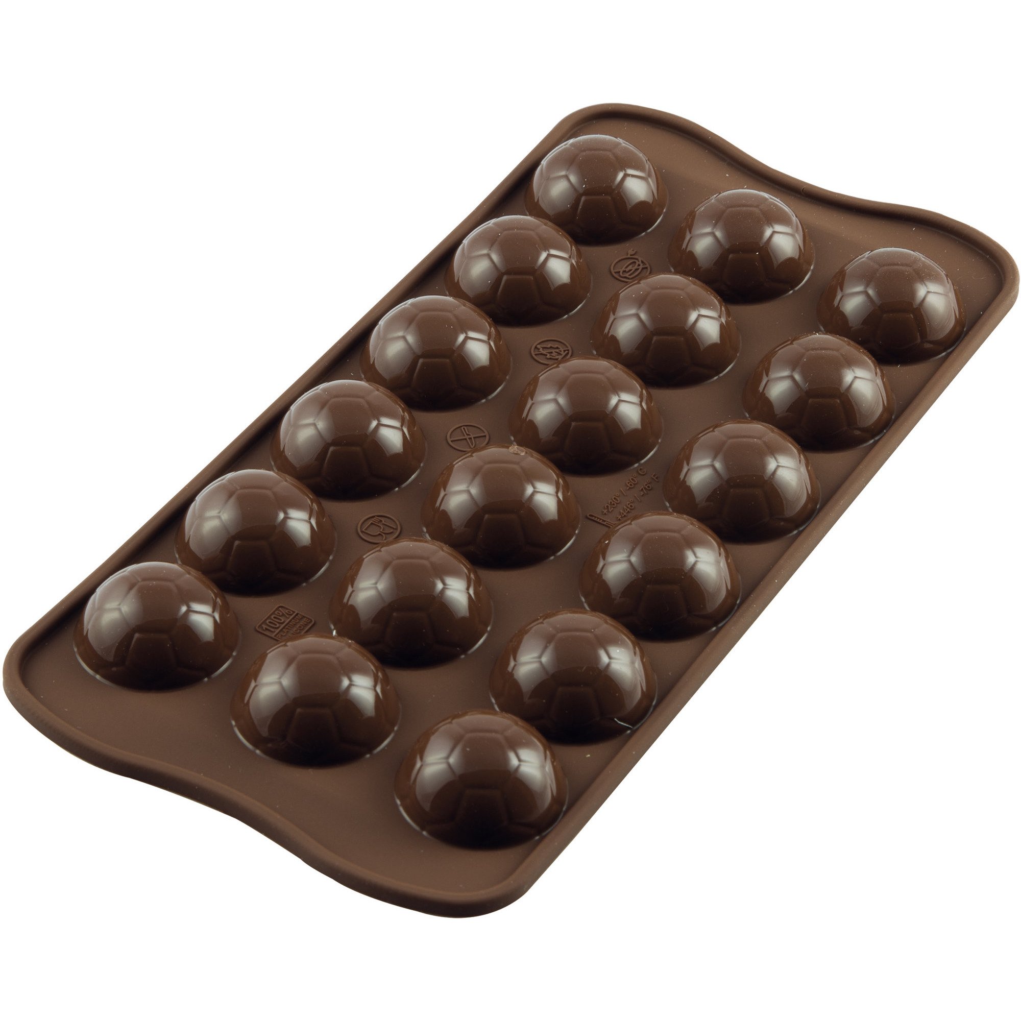 Billede af Choco Goal chokoladeform silikoneform - Silikomart